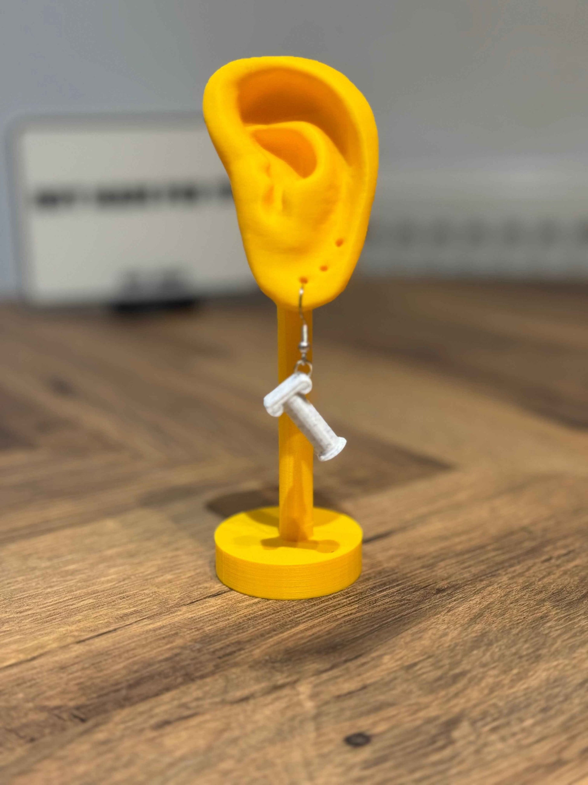 Pillar Earrings Gothic Hanging