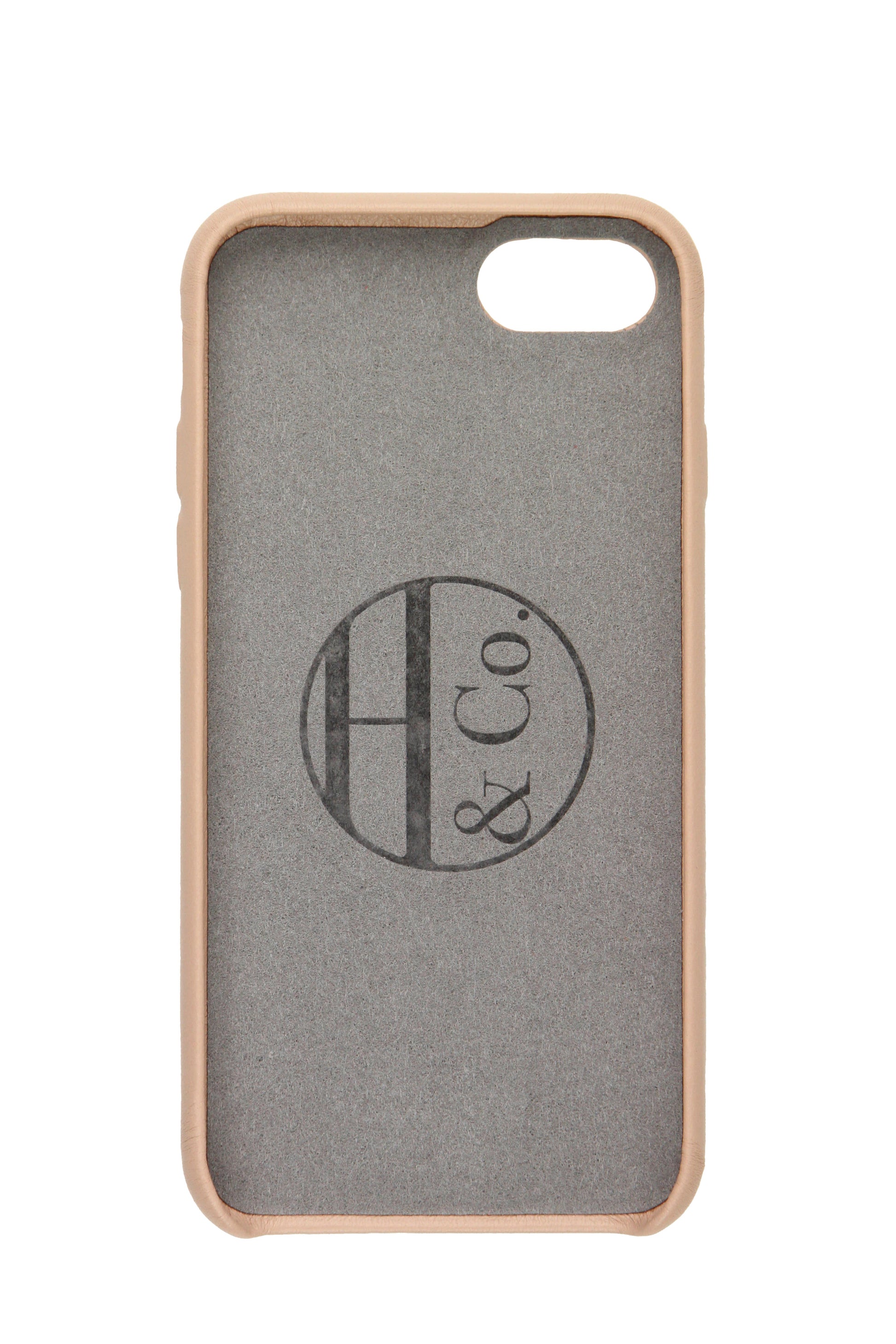 Pink Leather iPhone 7 and 8 Case