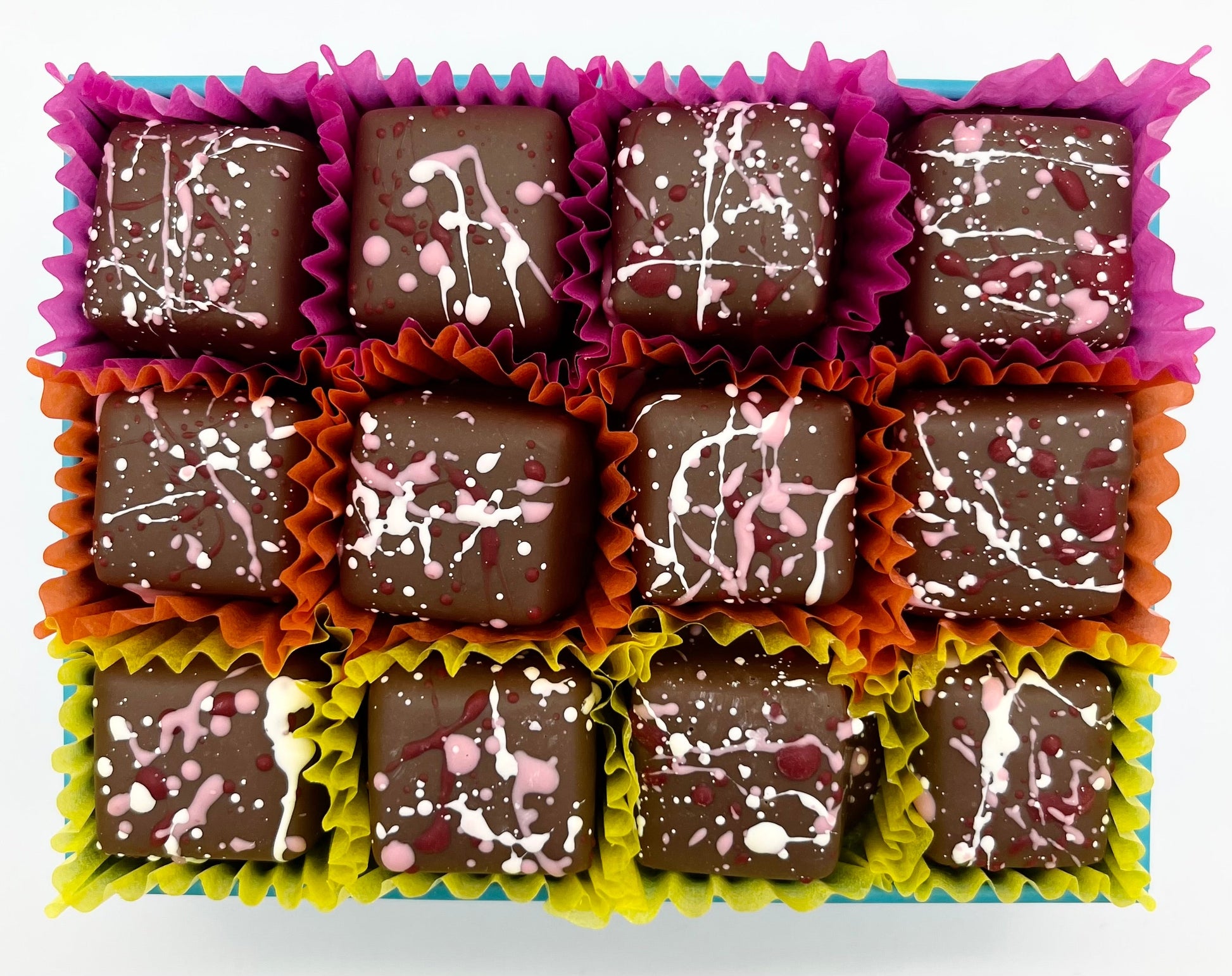 Pink Marc de Champagne Chocolate Truffle