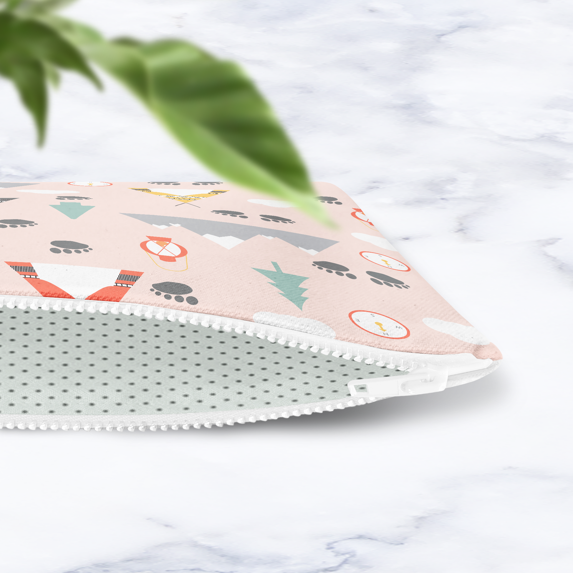 Adventure Explorer Makeup Bag Wilderness Theme Travel Pouch