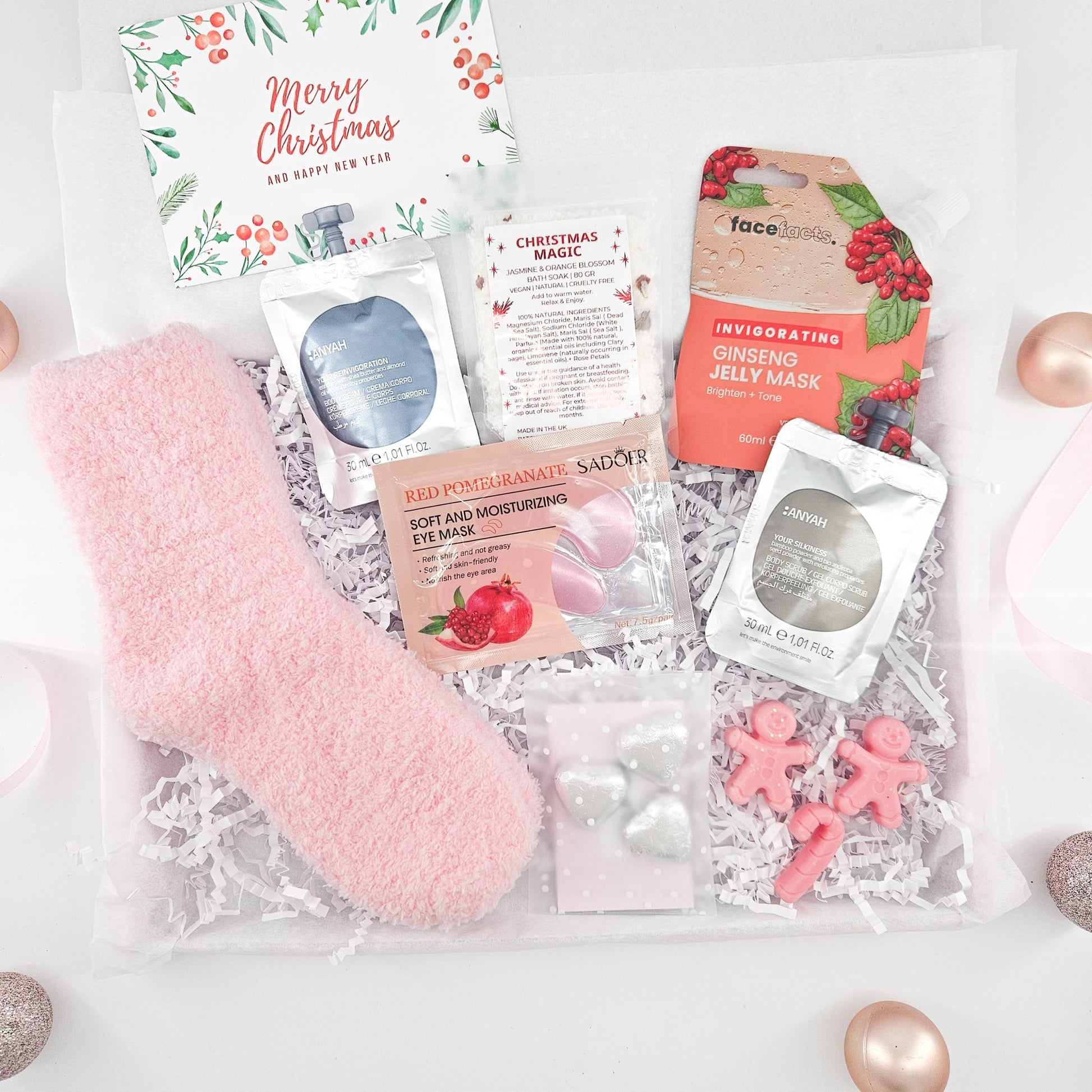 Pink Christmas Magic Holiday Letterbox Gift