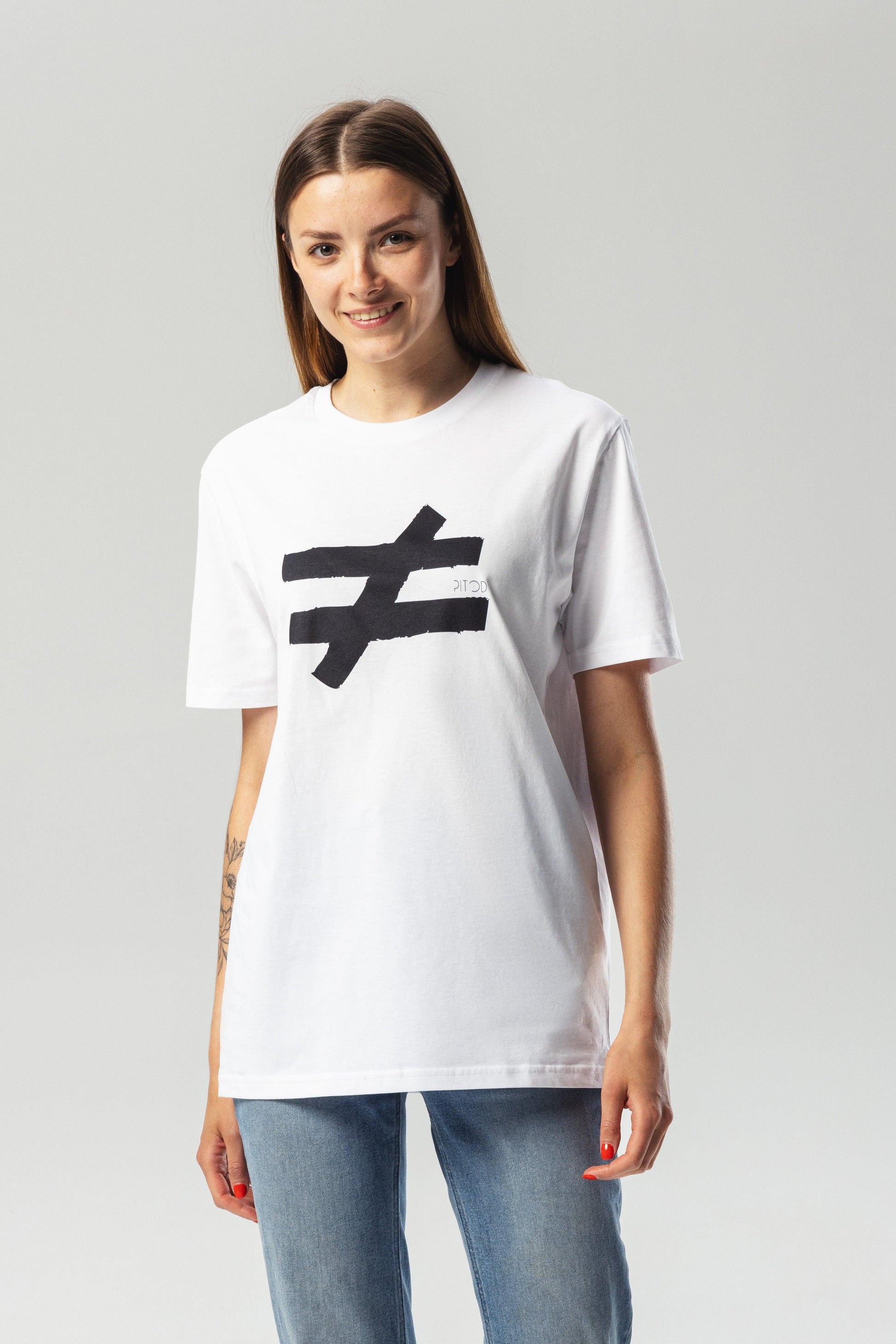 Unisex White T-Shirt for Different People