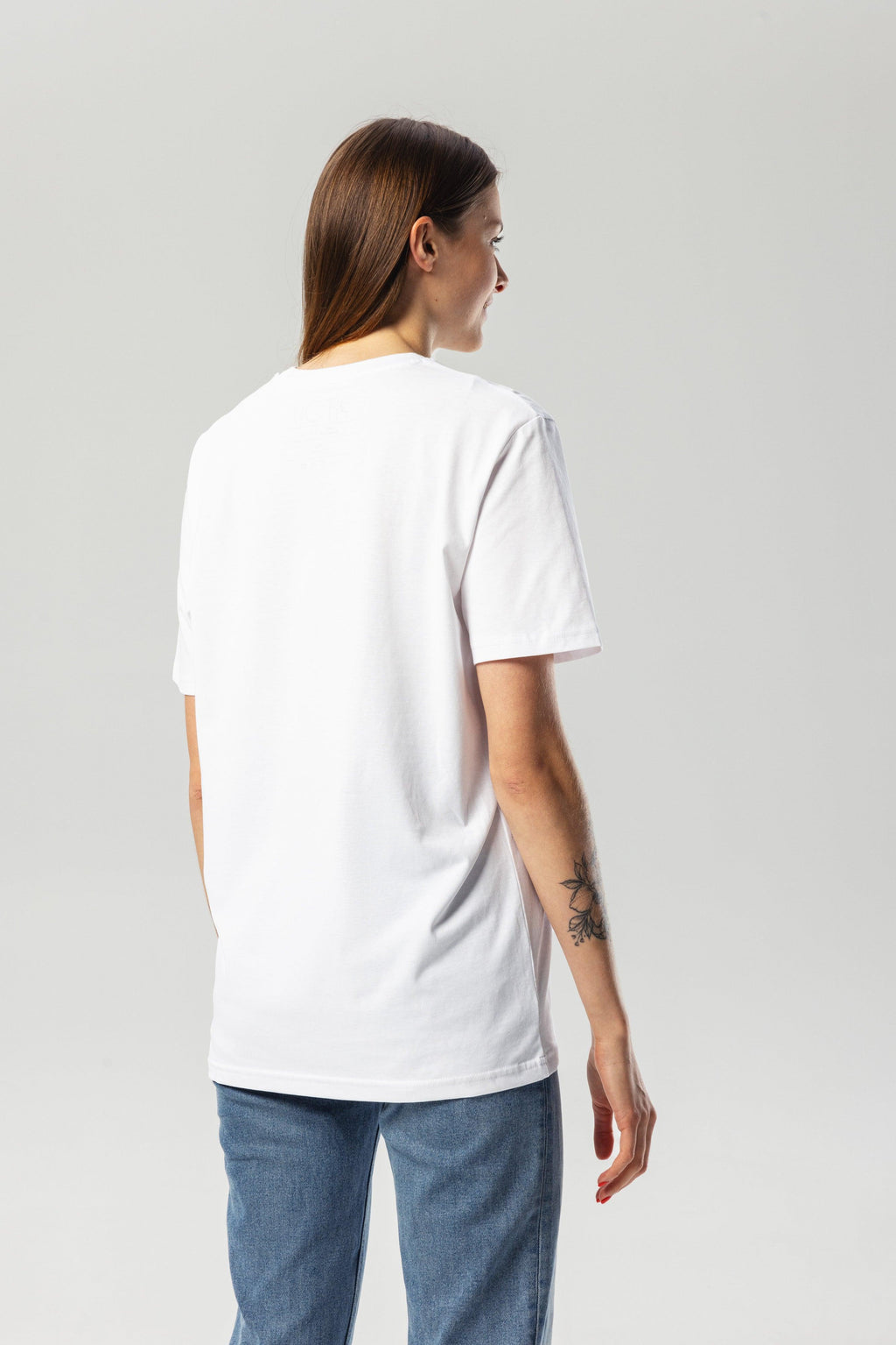 Unisex White T-Shirt for Different People