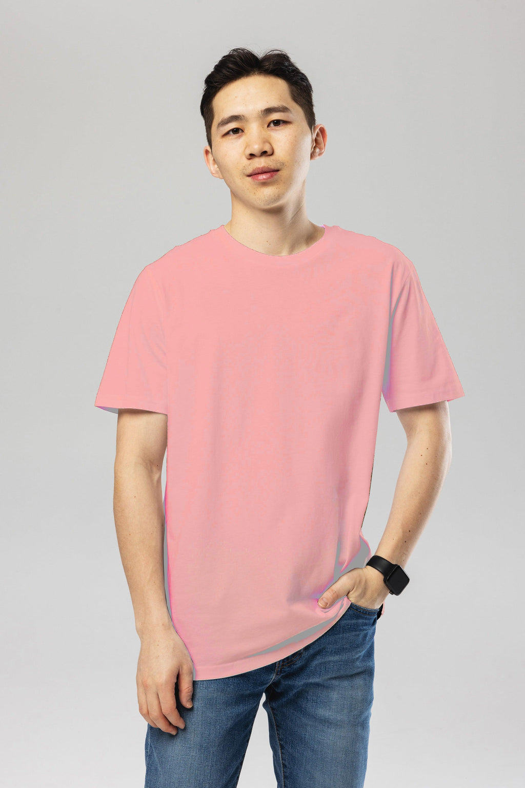 Pink Organic Cotton T-Shirt