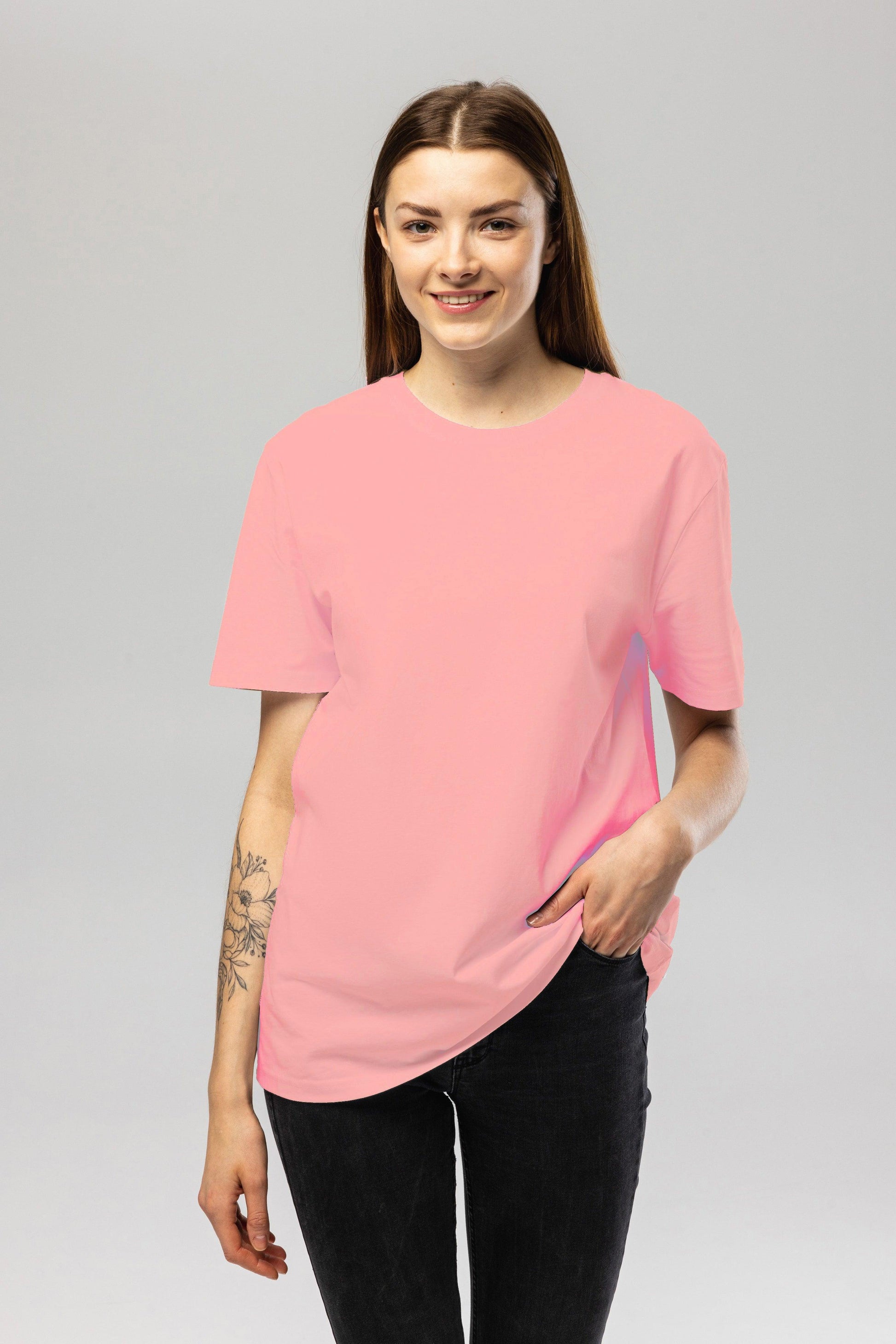 Pink Organic Cotton T-Shirt