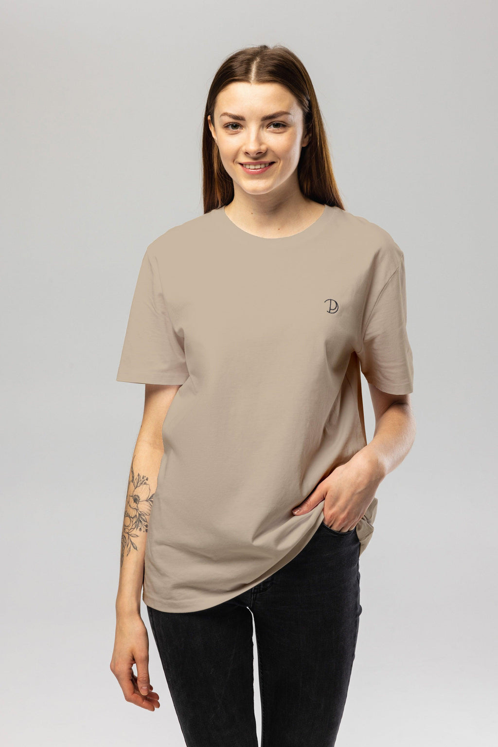Organic Cotton Chest Logo T-Shirt