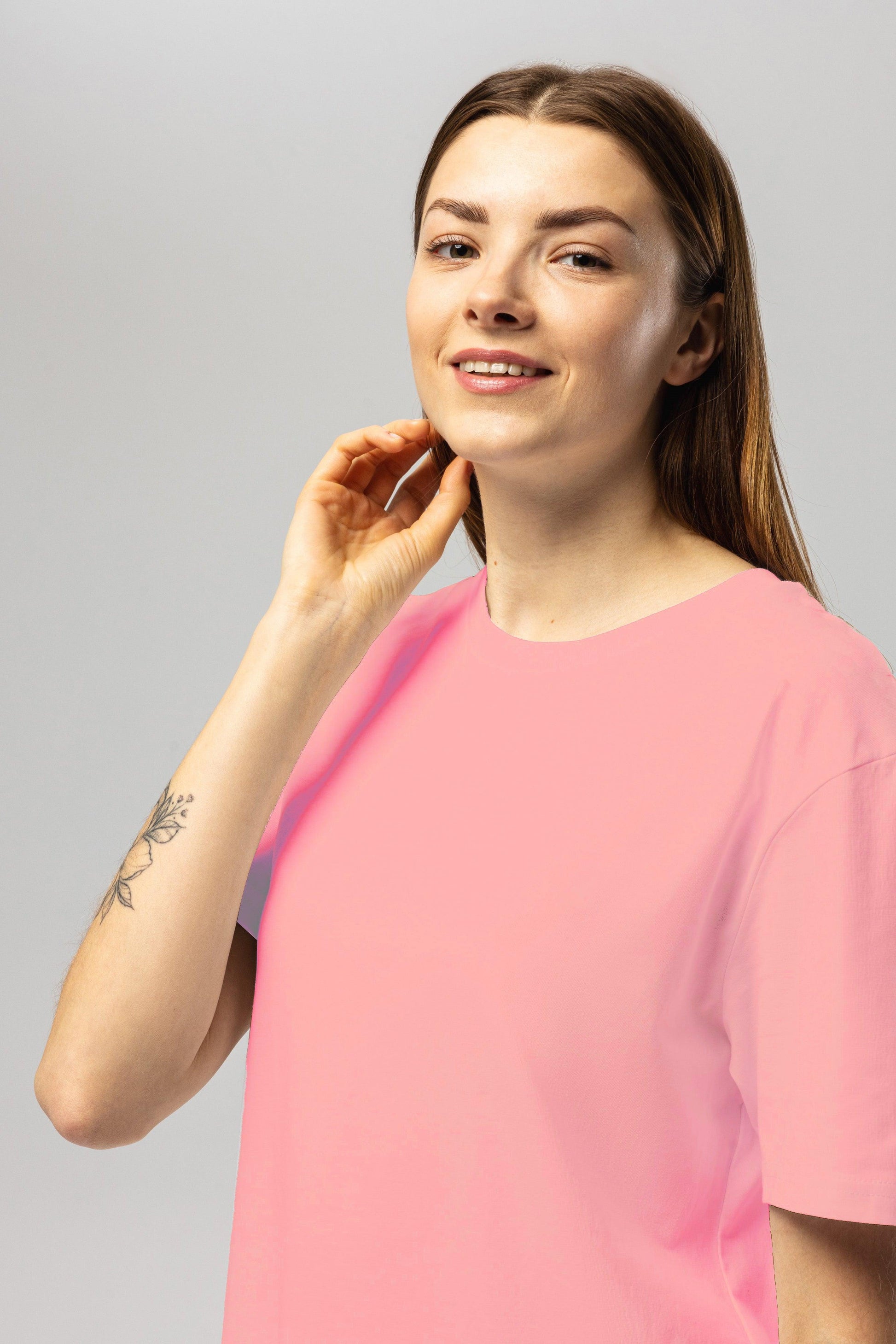 Pink Organic Cotton T-Shirt