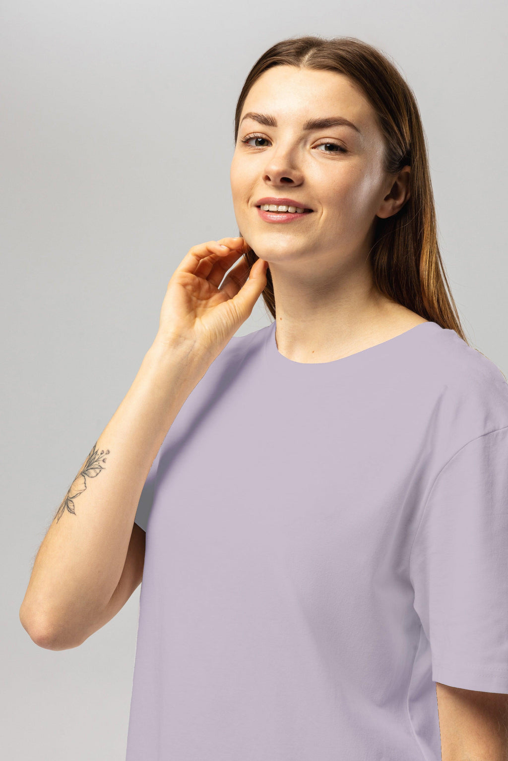 Lavender Organic Cotton T Shirt Unisex