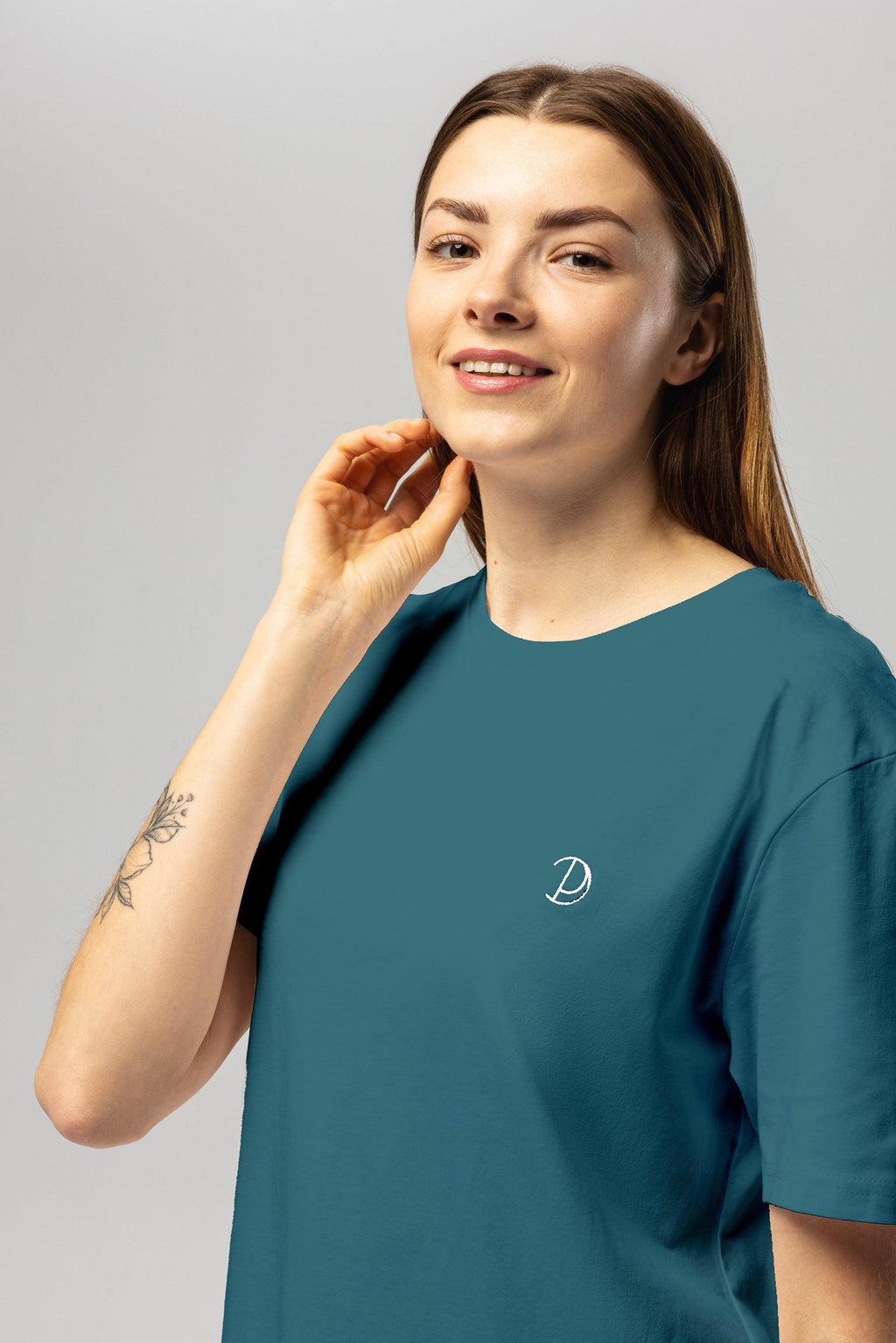 Organic Cotton Chest Logo T-Shirt