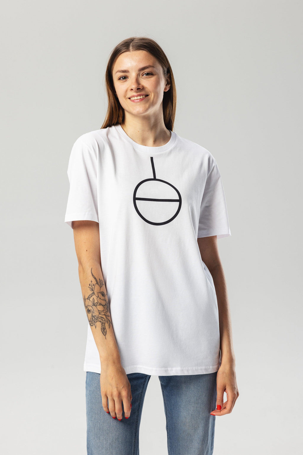 Genderless Symbol T-Shirt White