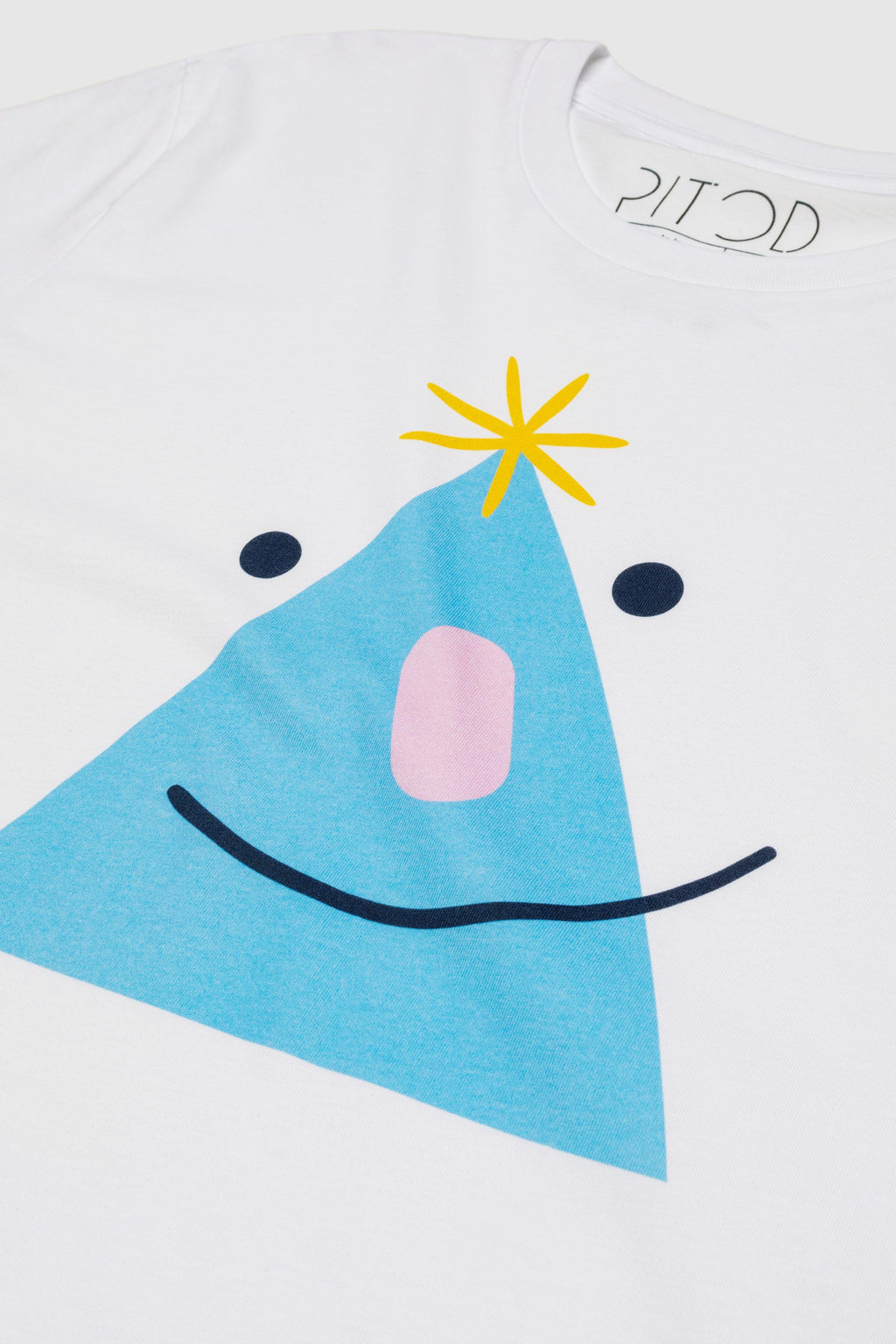 Happy Triangle Organic Cotton T-Shirt