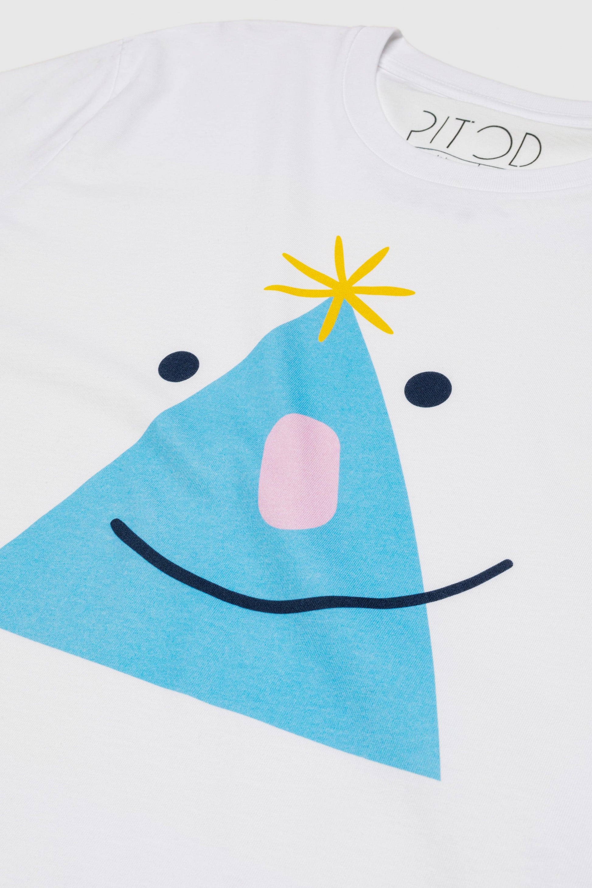 Happy Triangle Organic Cotton T-Shirt