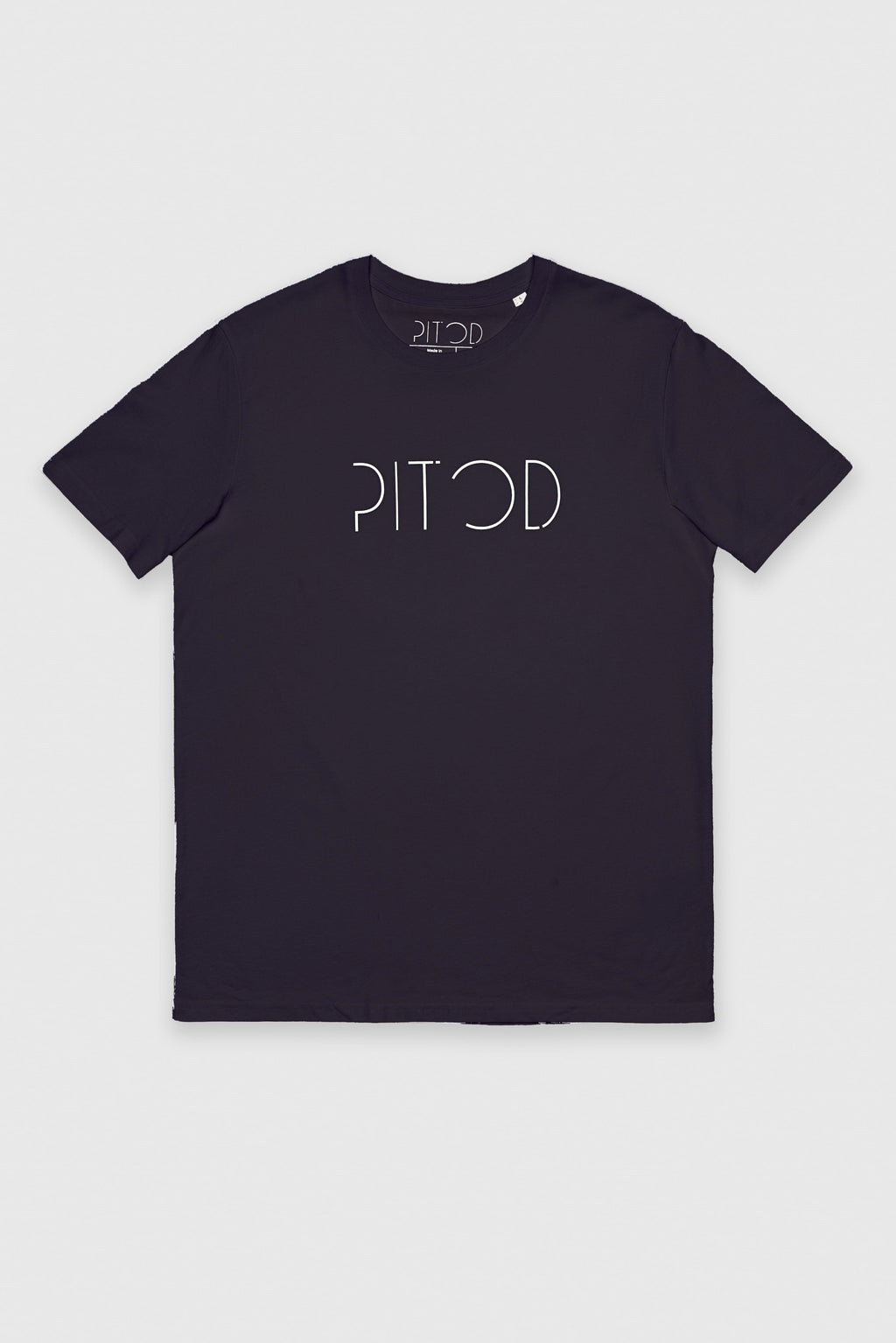 Organic Logo T-Shirt in Dark Grey