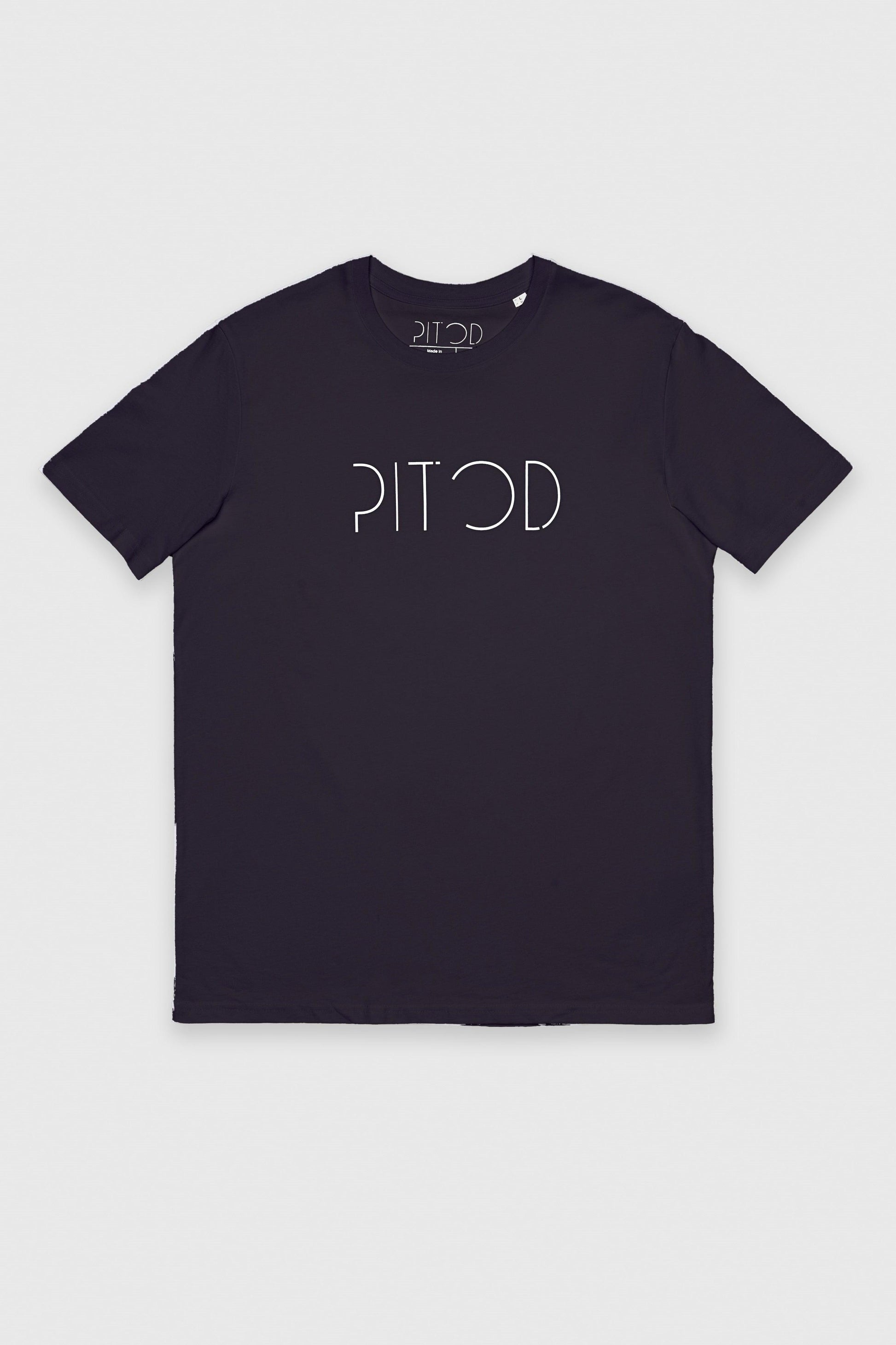 Organic Logo T-Shirt in Dark Grey