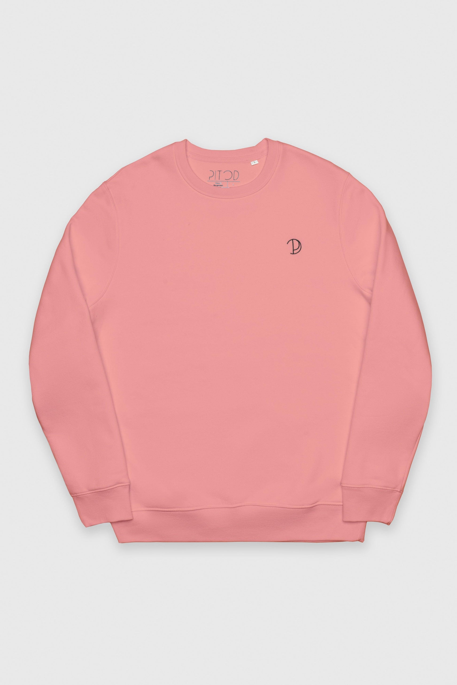 Organic Cotton Embroidered Logo Sweatshirt