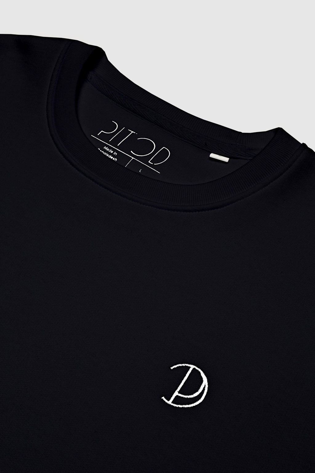 Embroidered Logo Organic Cotton Sweatshirt