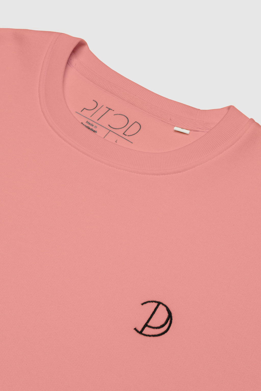 Organic Cotton Embroidered Logo Sweatshirt