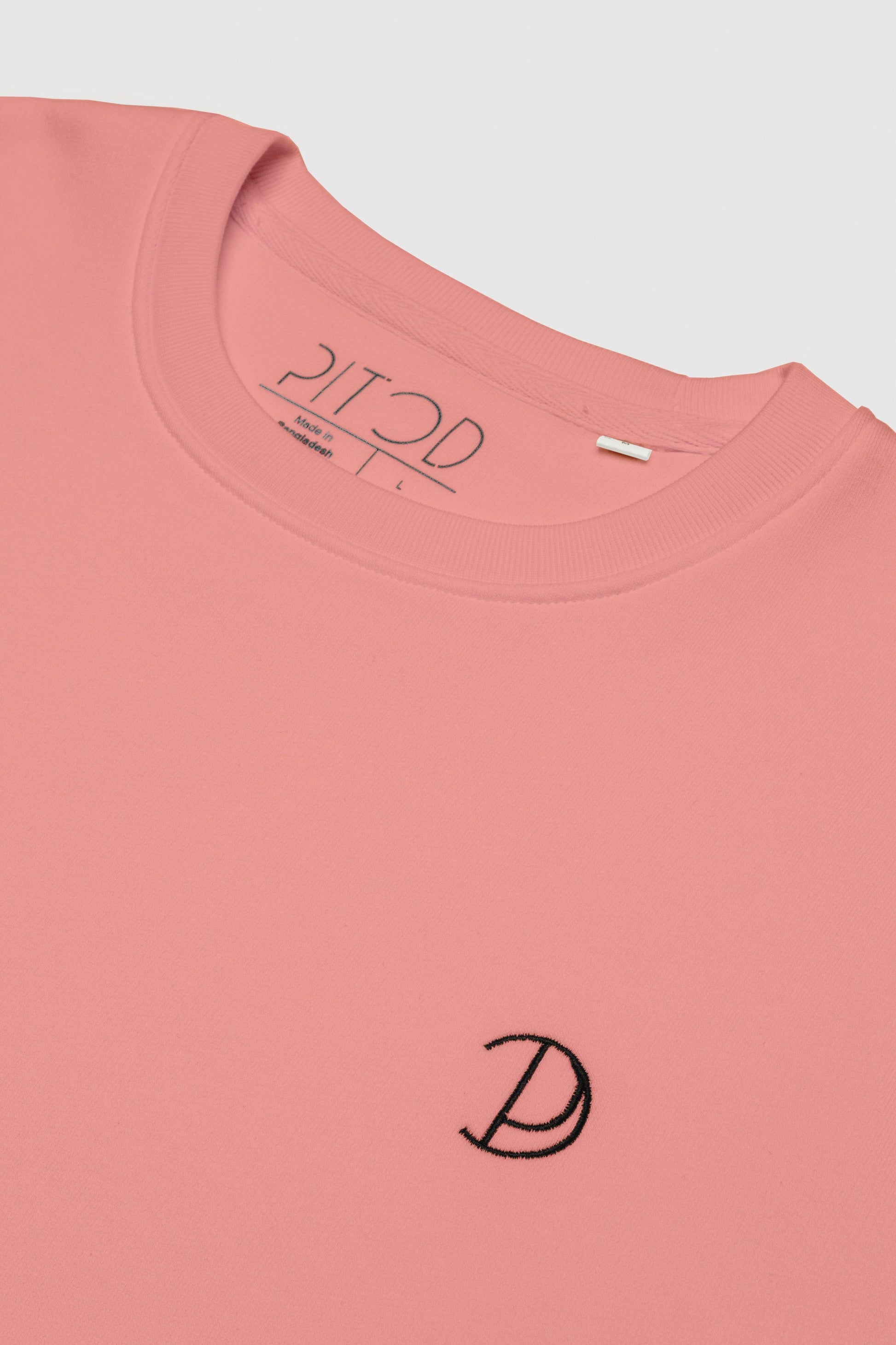 Organic Cotton Embroidered Logo Sweatshirt