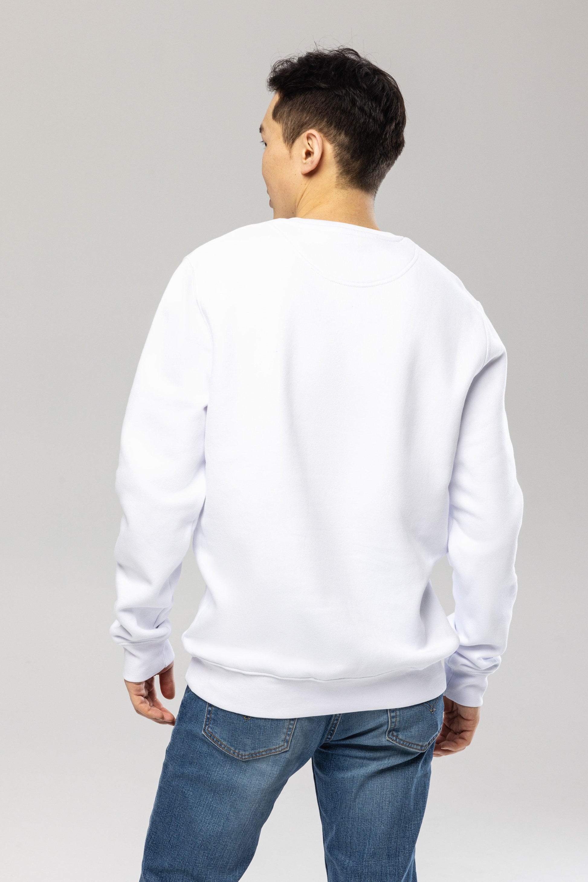 Organic Cotton Embroidered Logo Sweatshirt