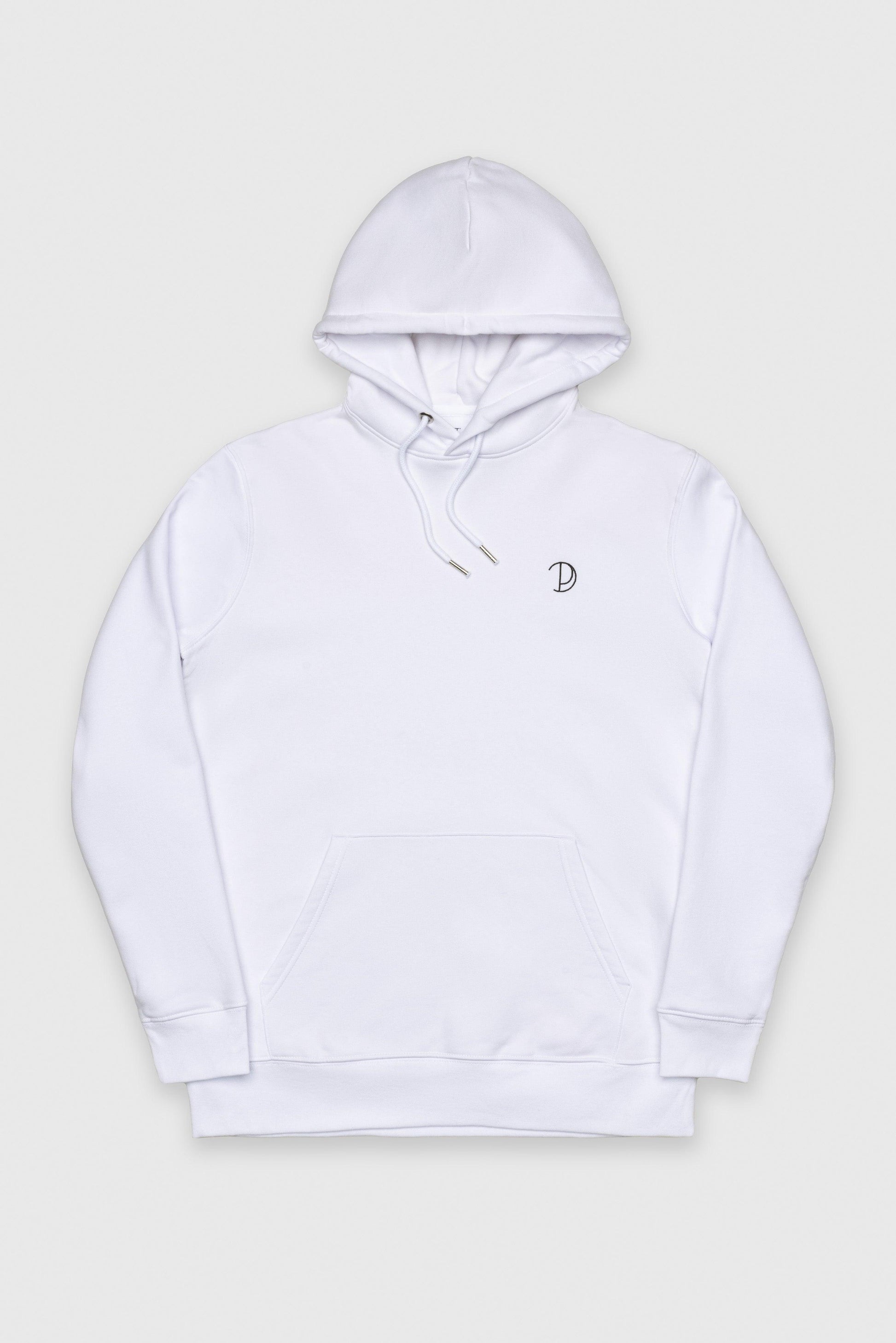Organic Cotton Embroidered Logo Hoodie