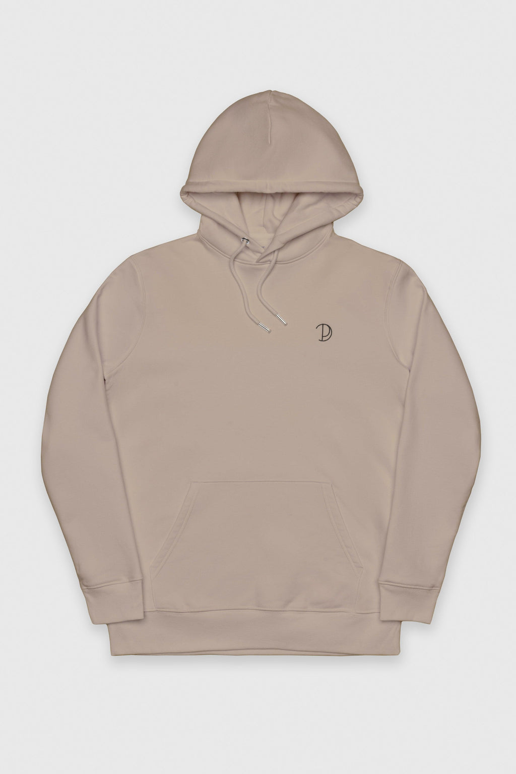 Organic Cotton Embroidered Logo Hoodie