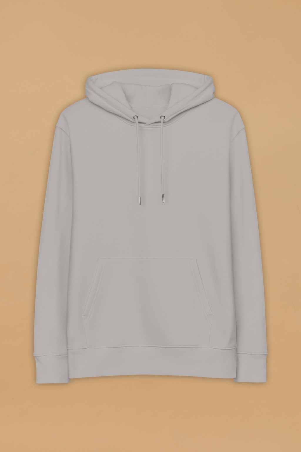 Minimalist Grey Hoodie in Organic Cotton