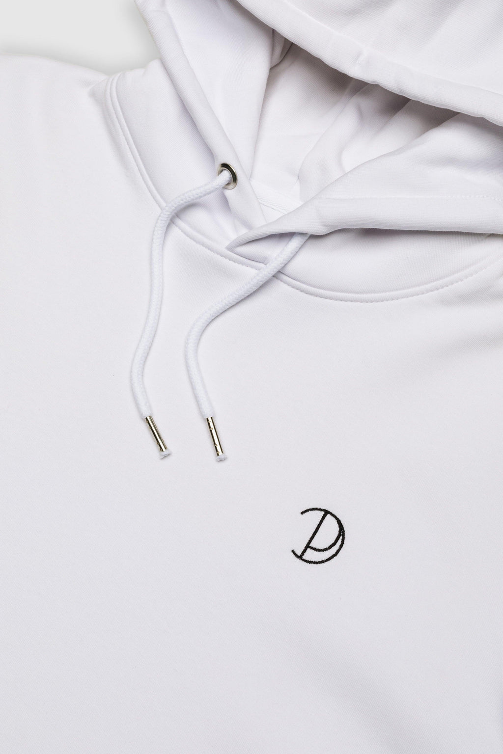 Organic Cotton Embroidered Logo Hoodie