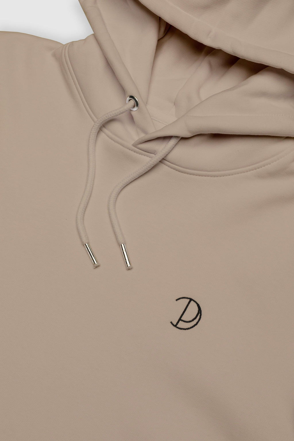Organic Cotton Embroidered Logo Hoodie