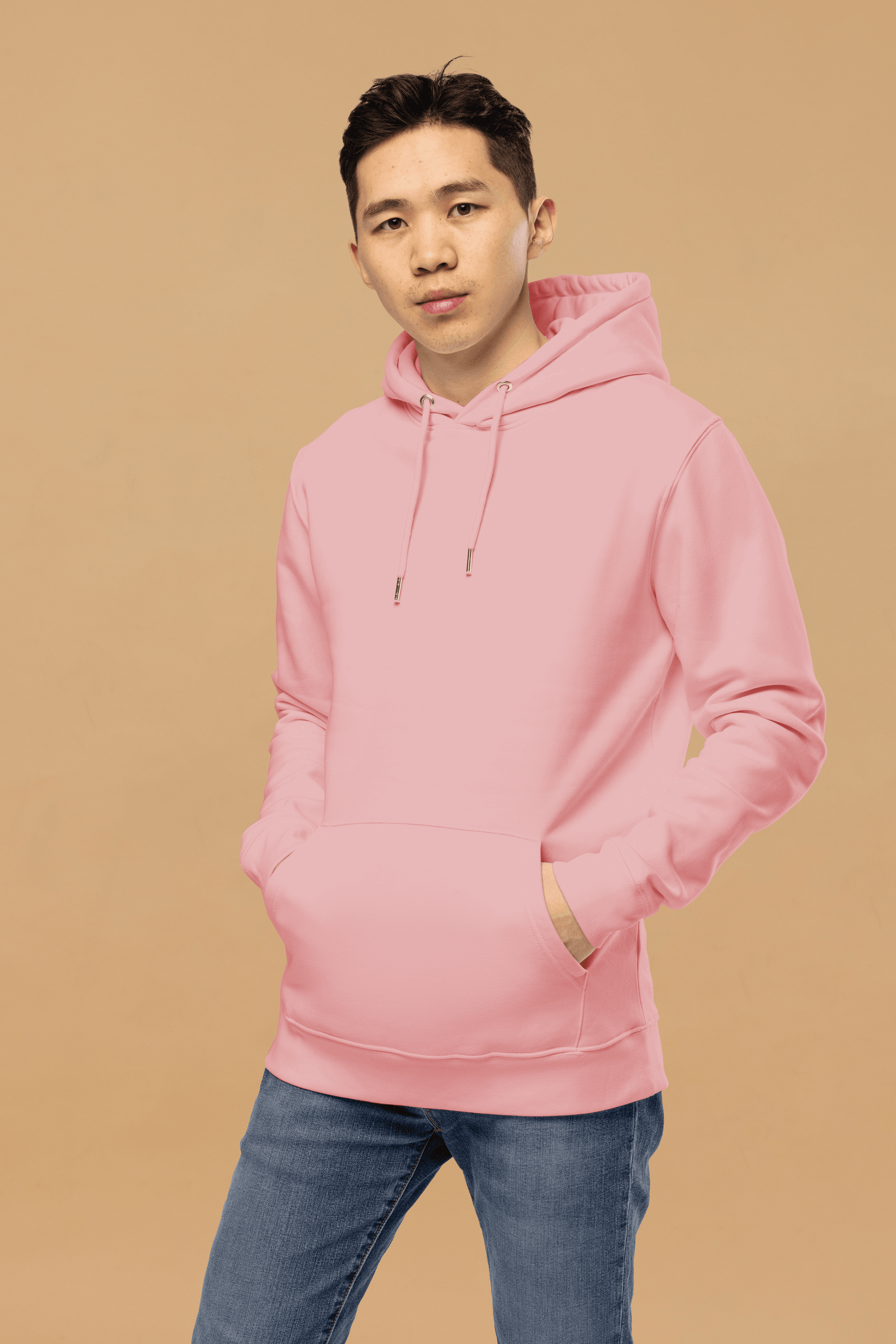 Organic Cotton Pink Hoodie