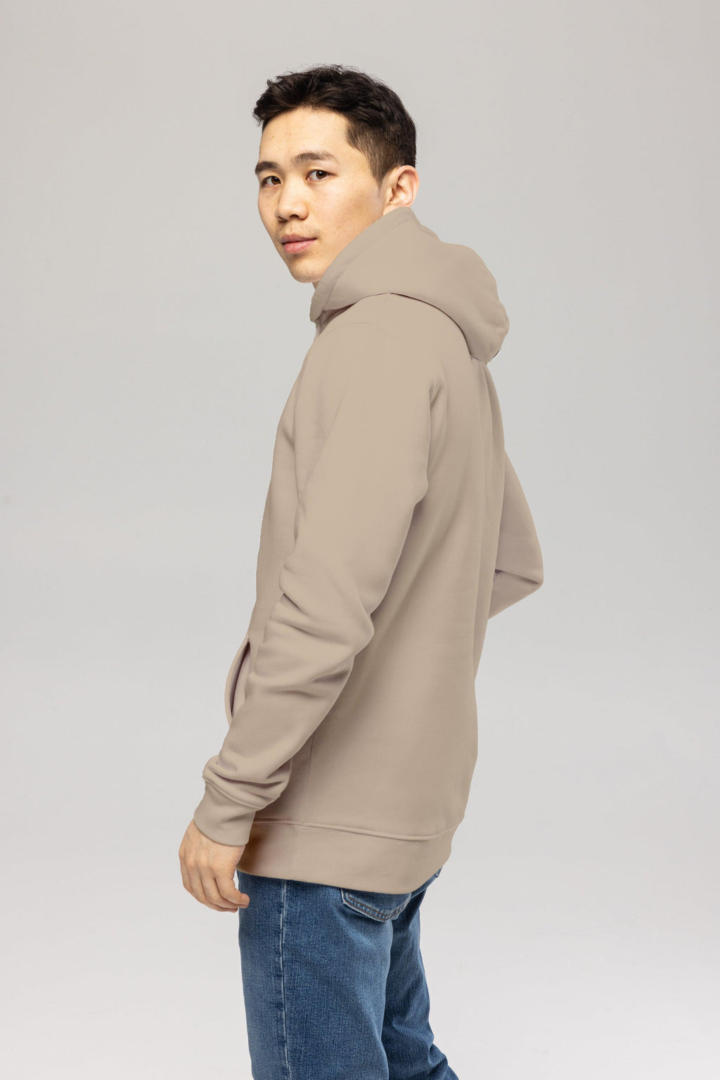 Organic Cotton Embroidered Logo Hoodie