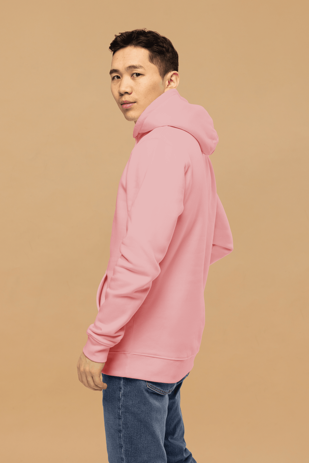 Organic Cotton Pink Hoodie