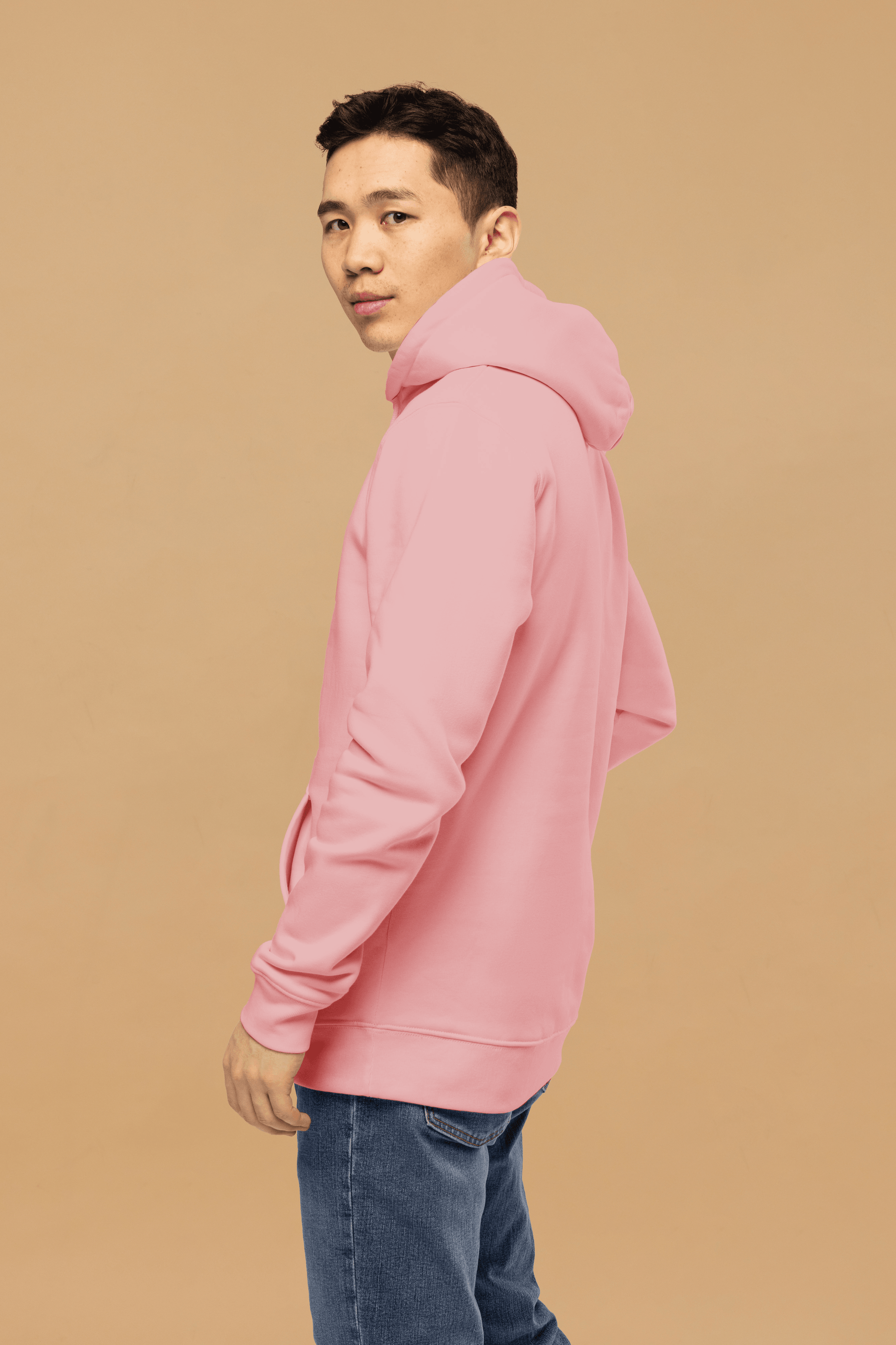 Organic Cotton Pink Hoodie