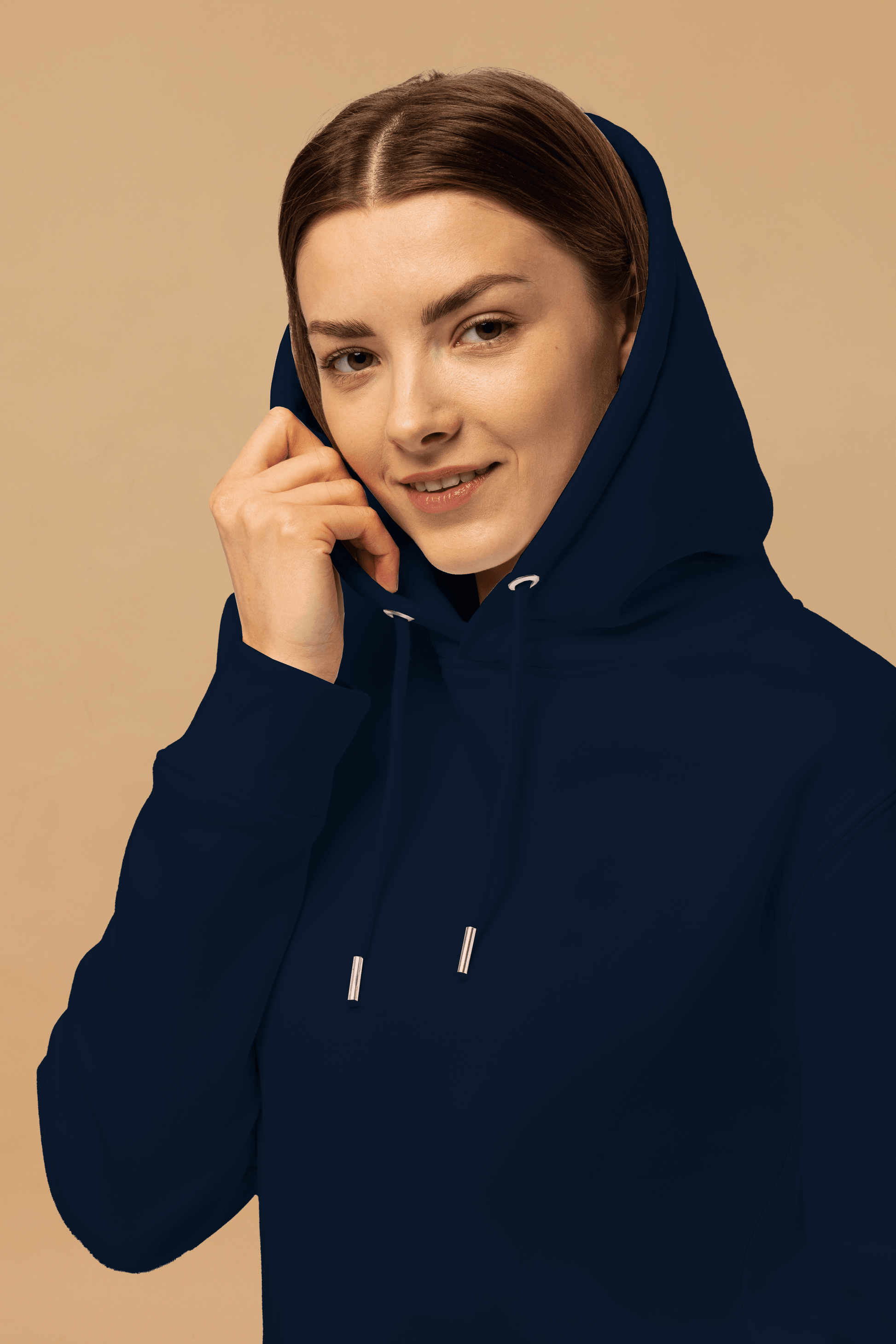 Navy Organic Cotton Hoodie