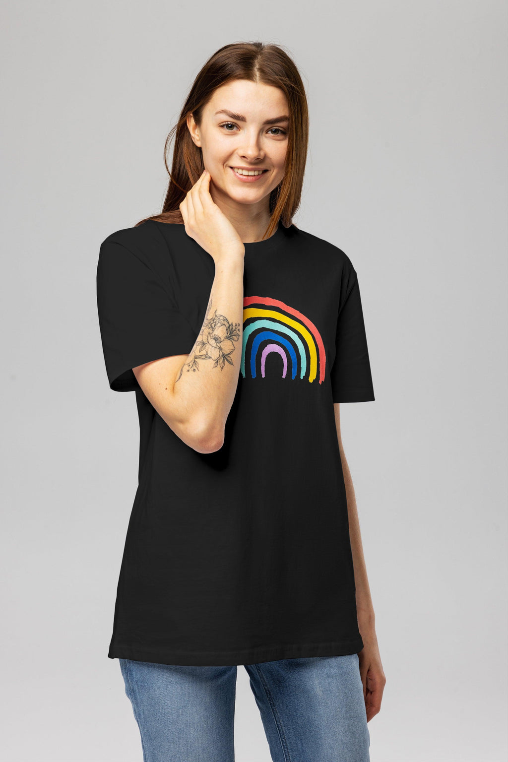 Rainbow Pride T-Shirt in Organic Cotton