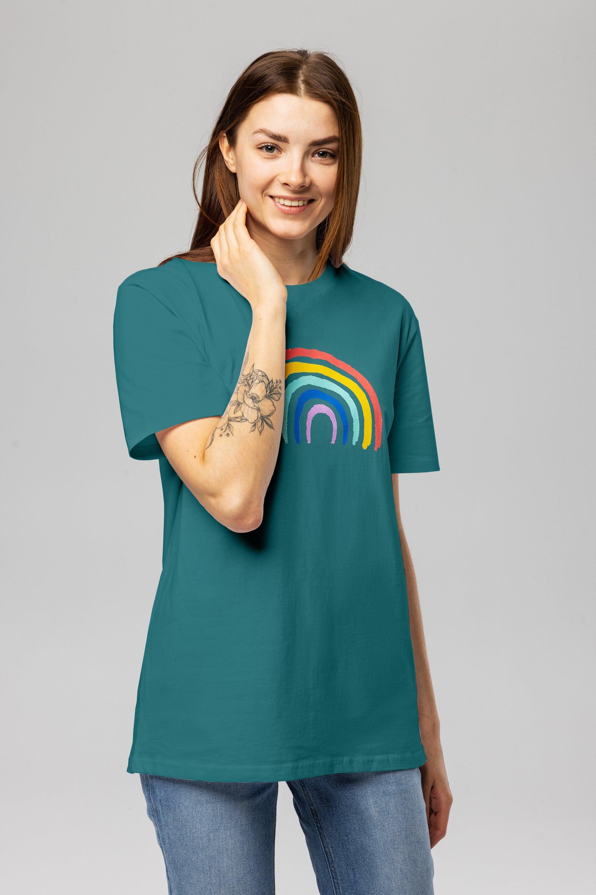Rainbow Organic Cotton T-Shirt