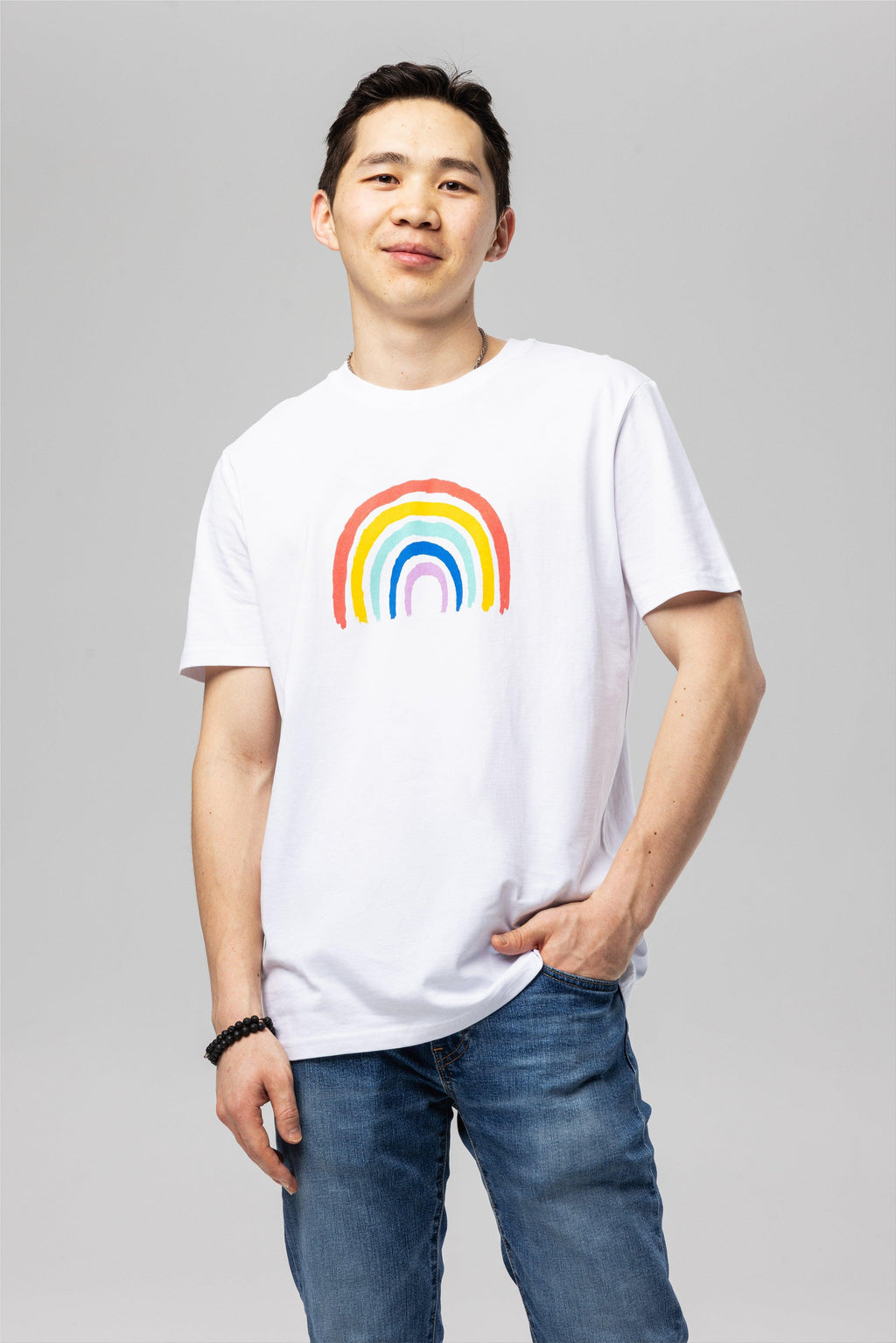 Rainbow Pride T-Shirt in Organic Cotton