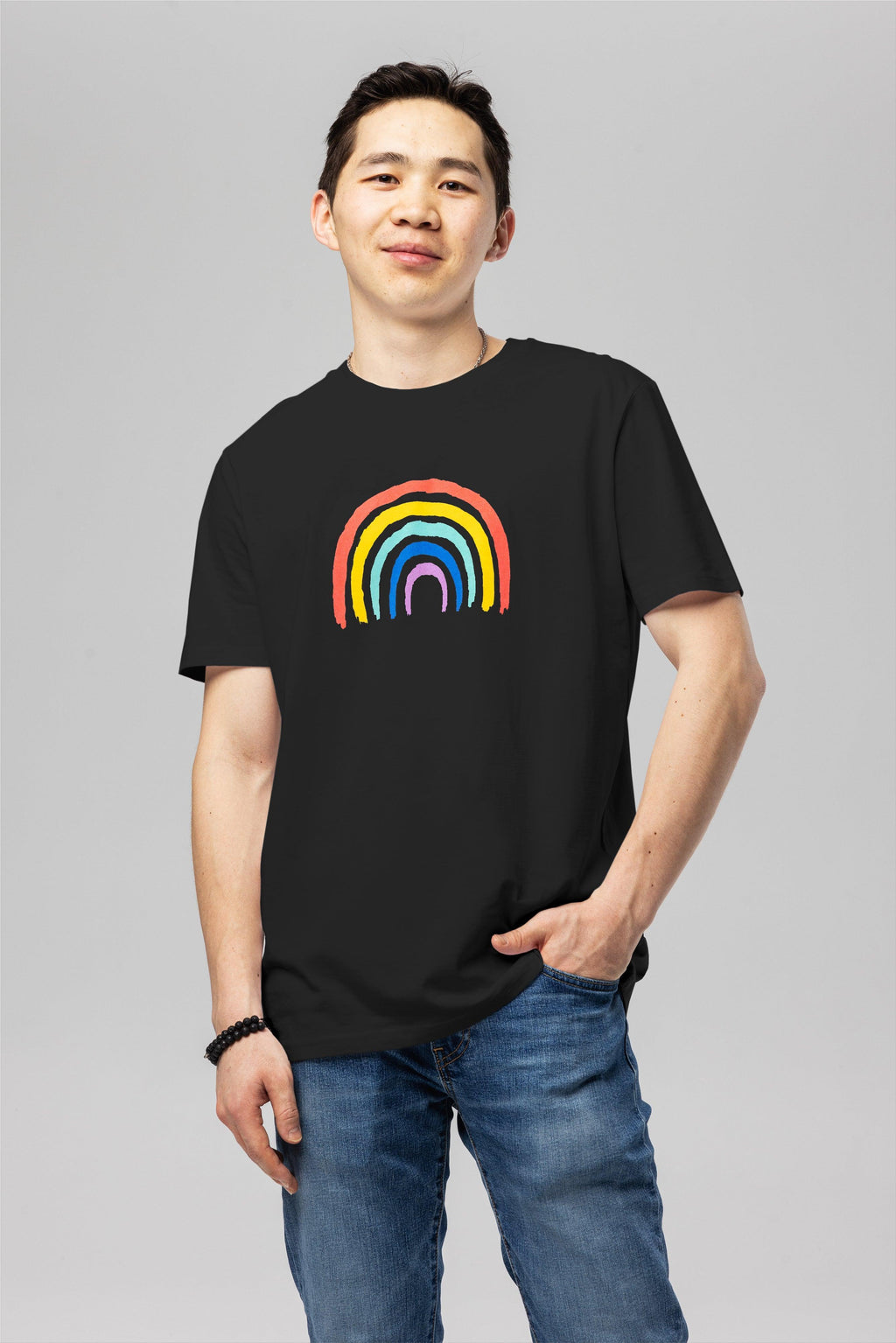 Rainbow Pride T-Shirt in Organic Cotton
