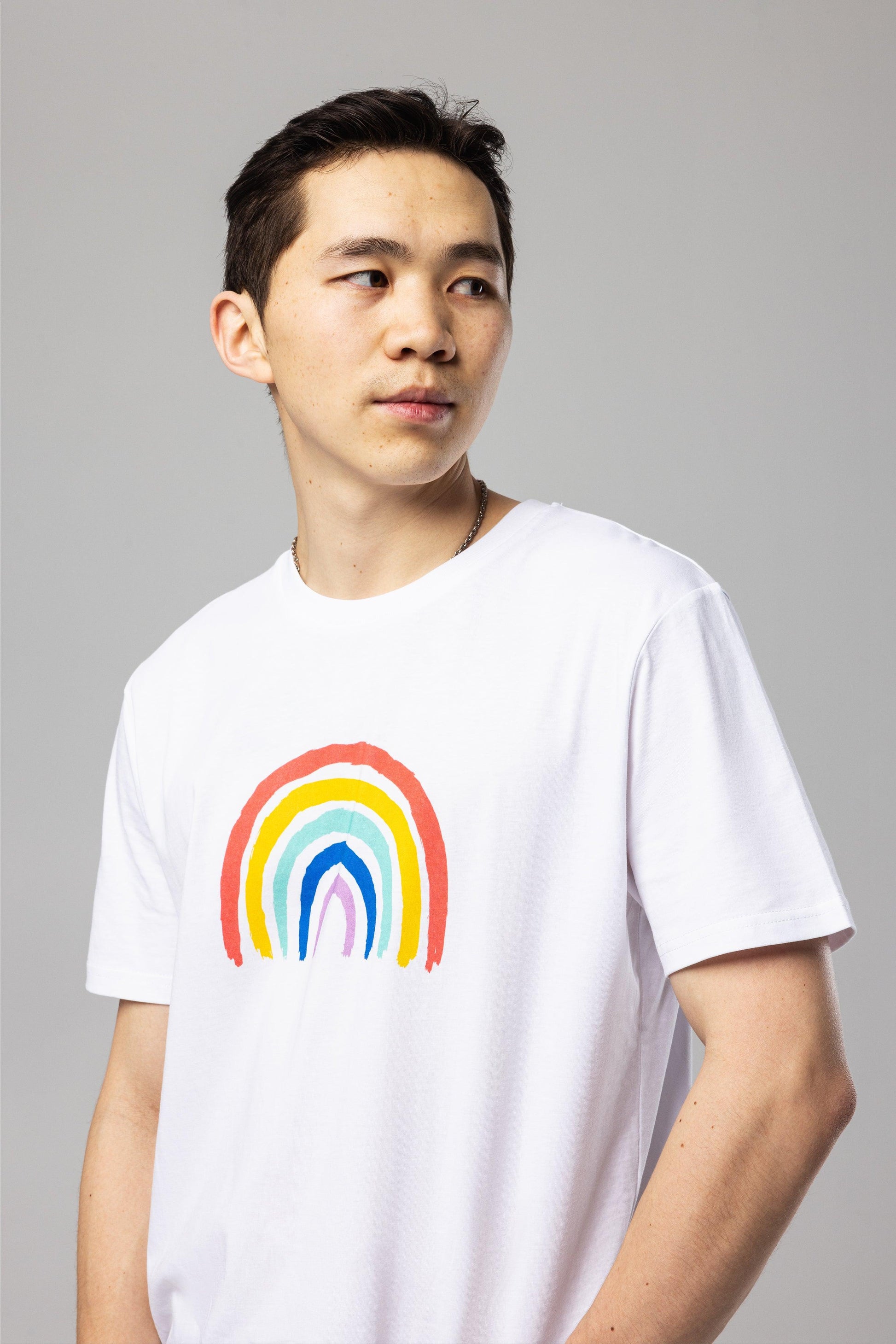 Rainbow Pride T-Shirt in Organic Cotton