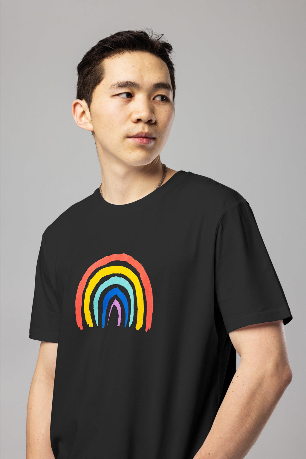 Rainbow Pride T-Shirt in Organic Cotton