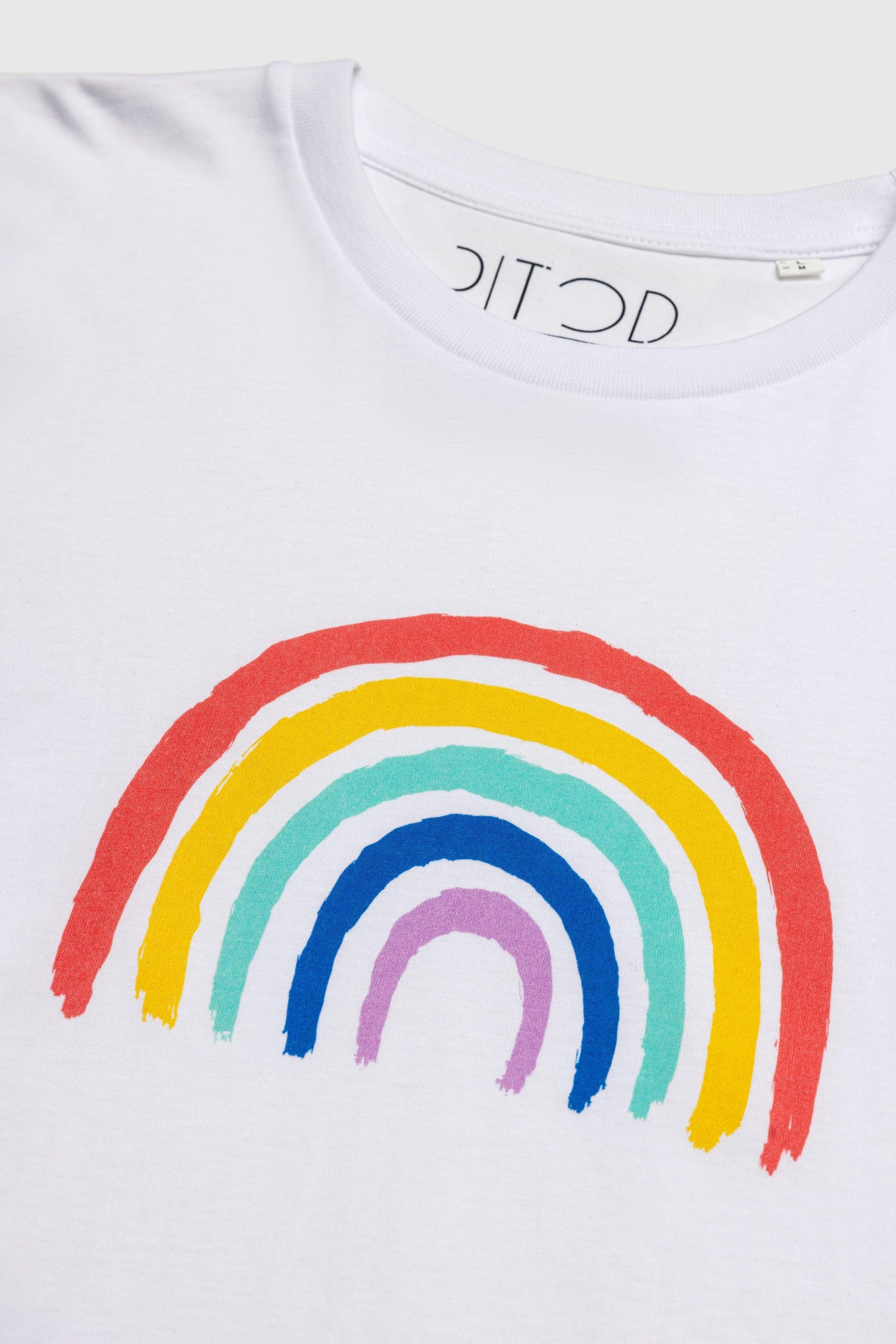Rainbow Pride T-Shirt in Organic Cotton