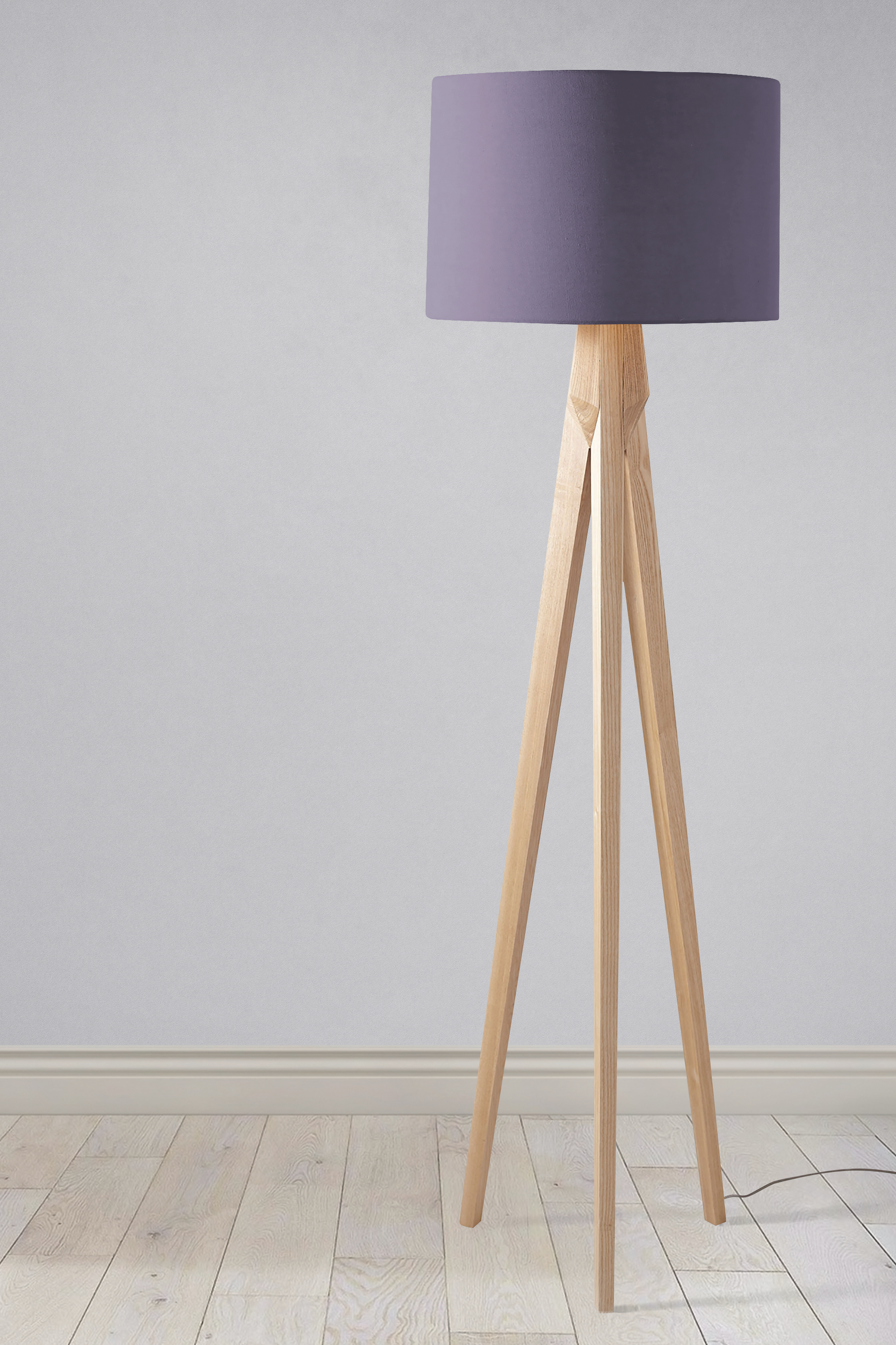 Aubergine Purple Lampshade for Ceiling or Table Lamp