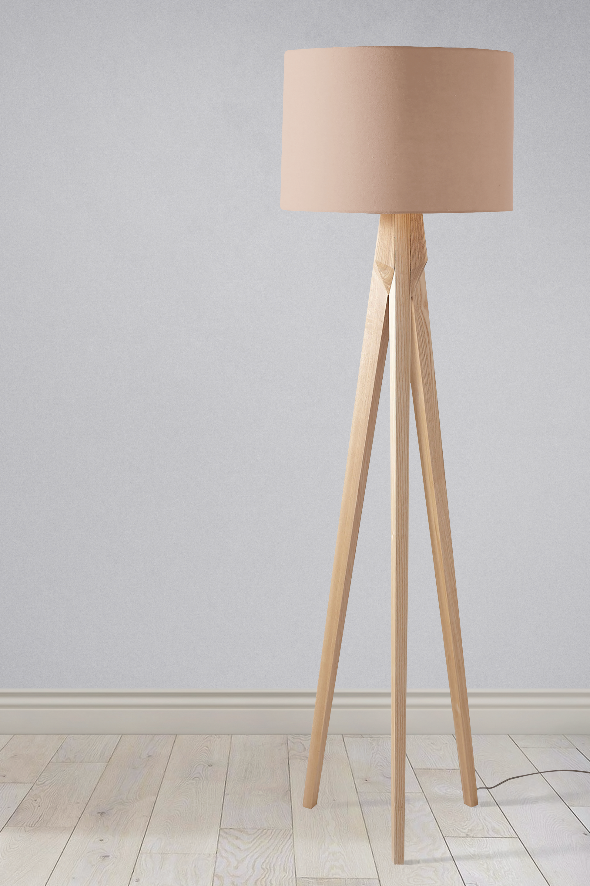 Plain Cappuccino Lampshade for Ceiling or Table Lamp
