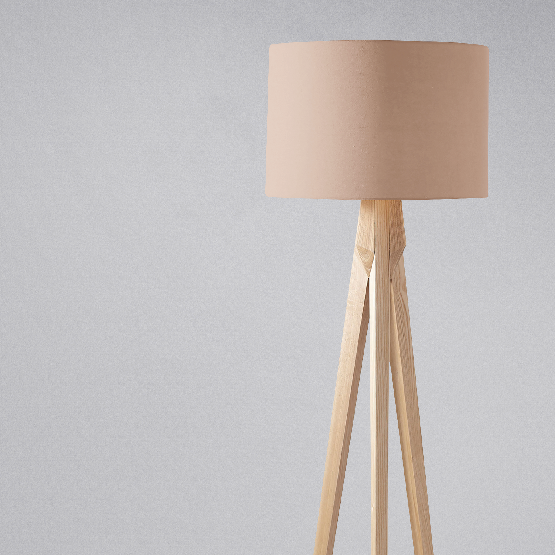 Plain Cappuccino Lampshade for Ceiling or Table Lamp
