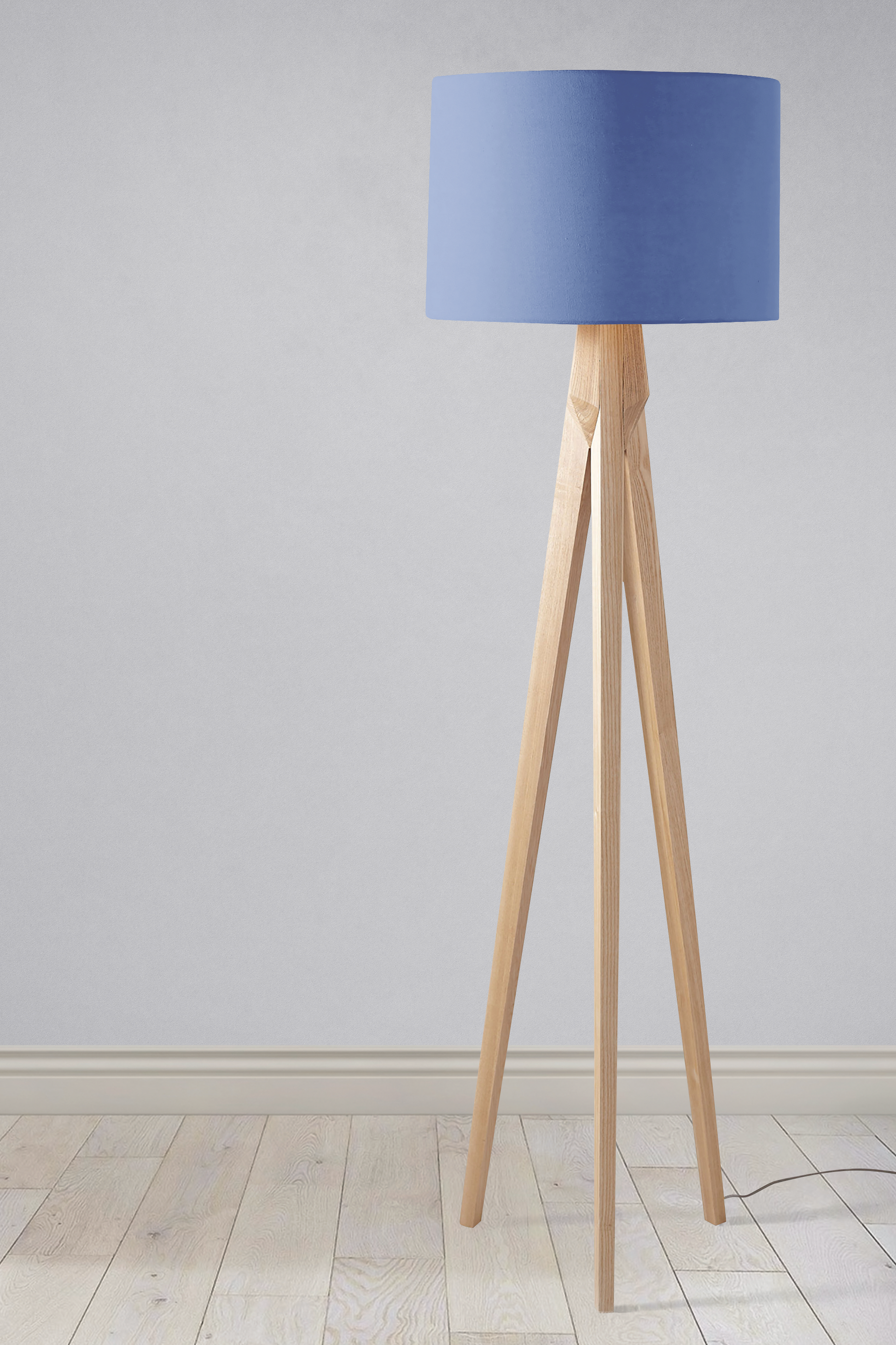 Cornflower Blue Lampshade for Table and Ceiling Lights