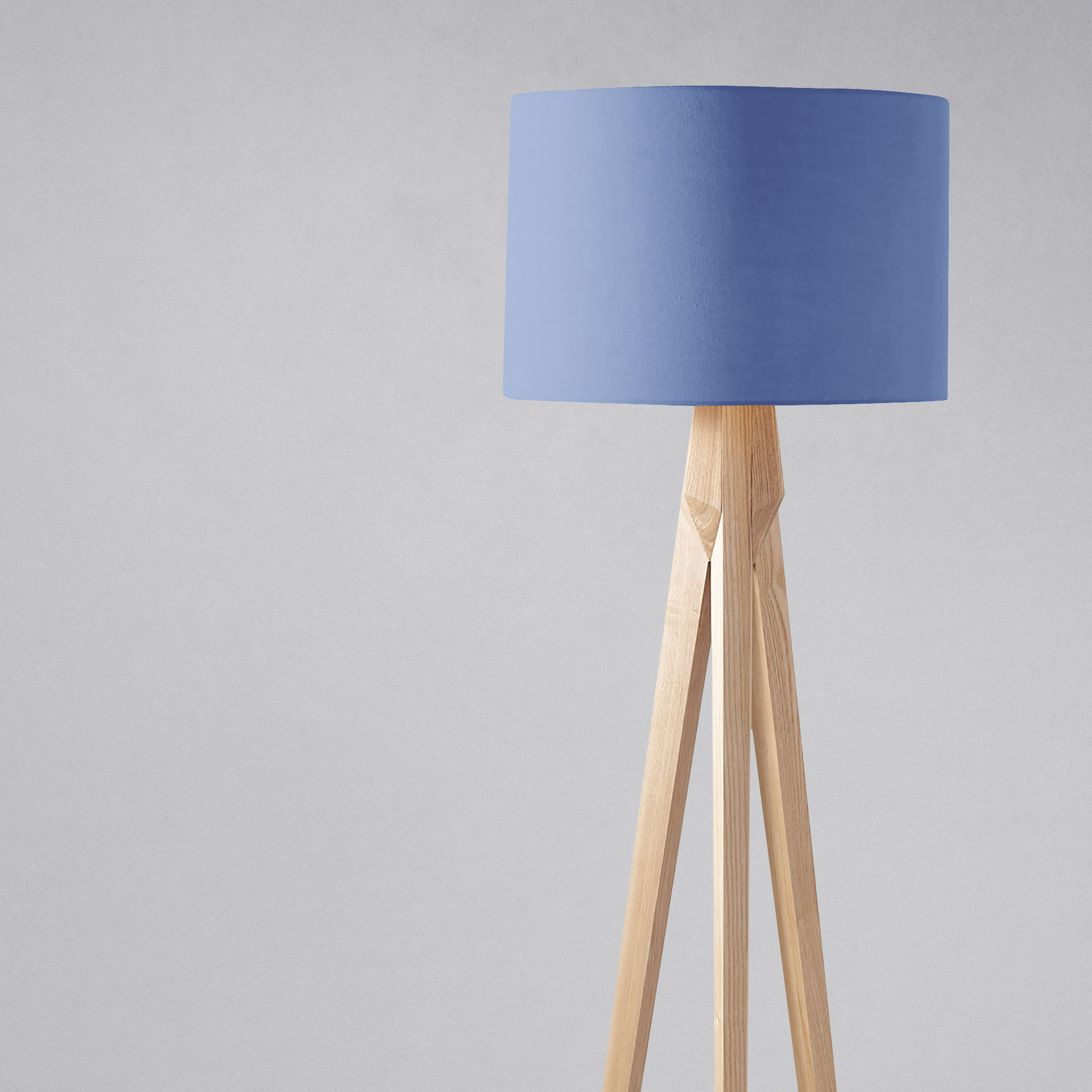 Cornflower Blue Lampshade for Table and Ceiling Lights