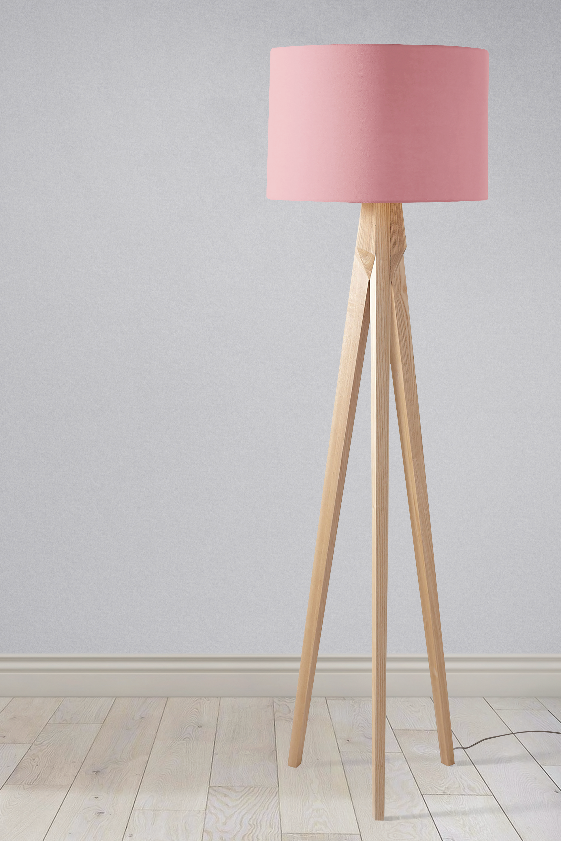Dusty Rose Plain Lampshade for Table and Ceiling Lights