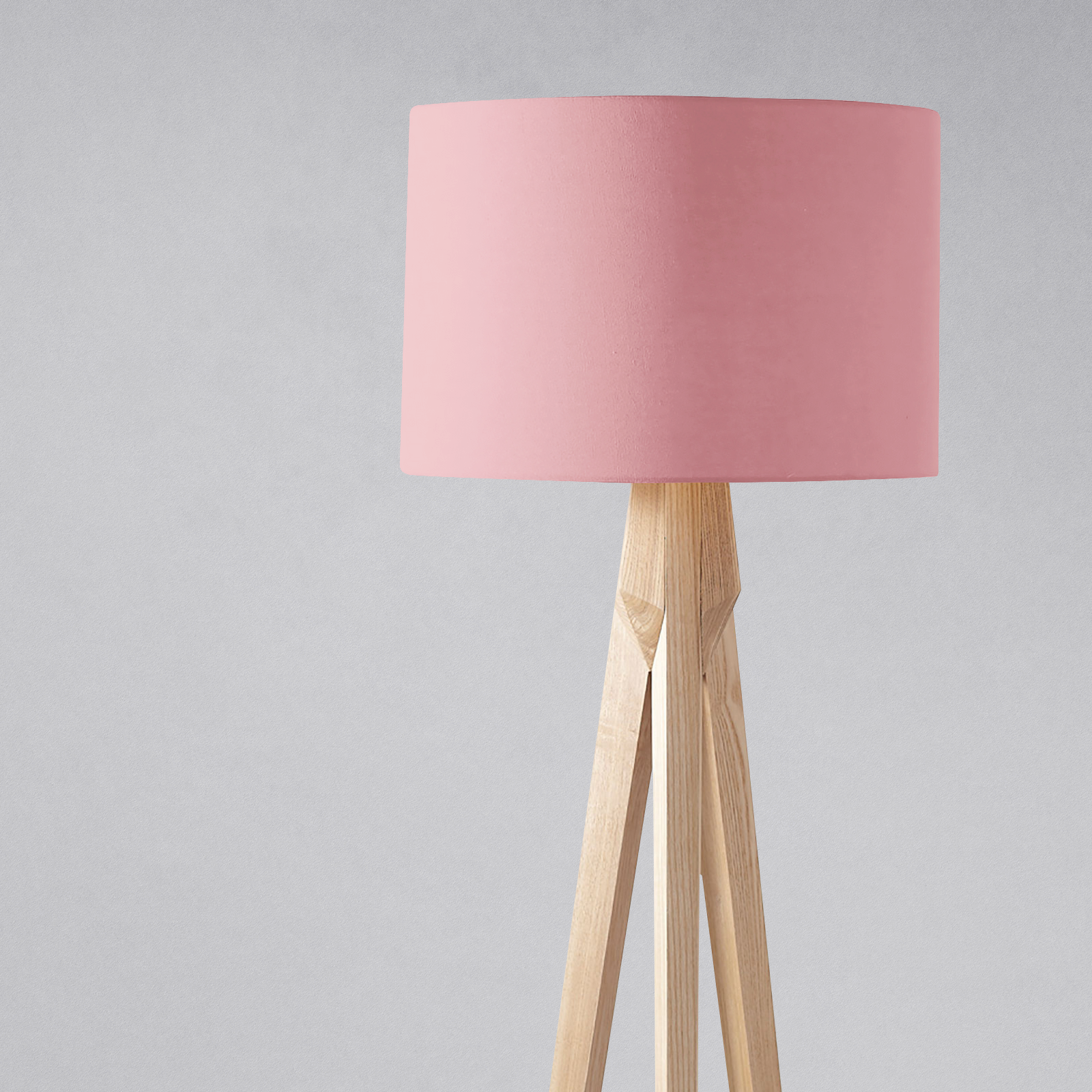 Dusty Rose Plain Lampshade for Table and Ceiling Lights