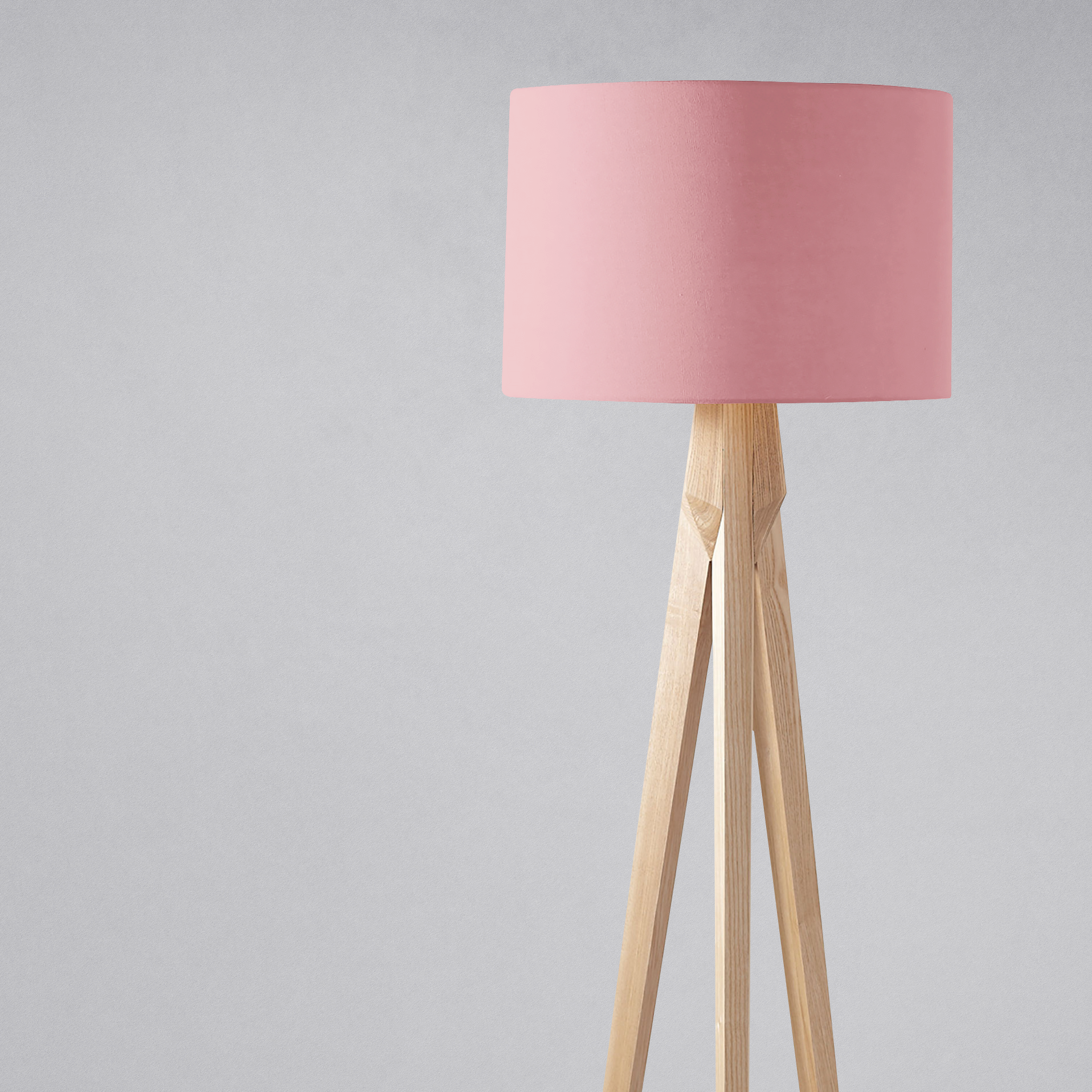 Dusty Rose Plain Lampshade for Table and Ceiling Lights