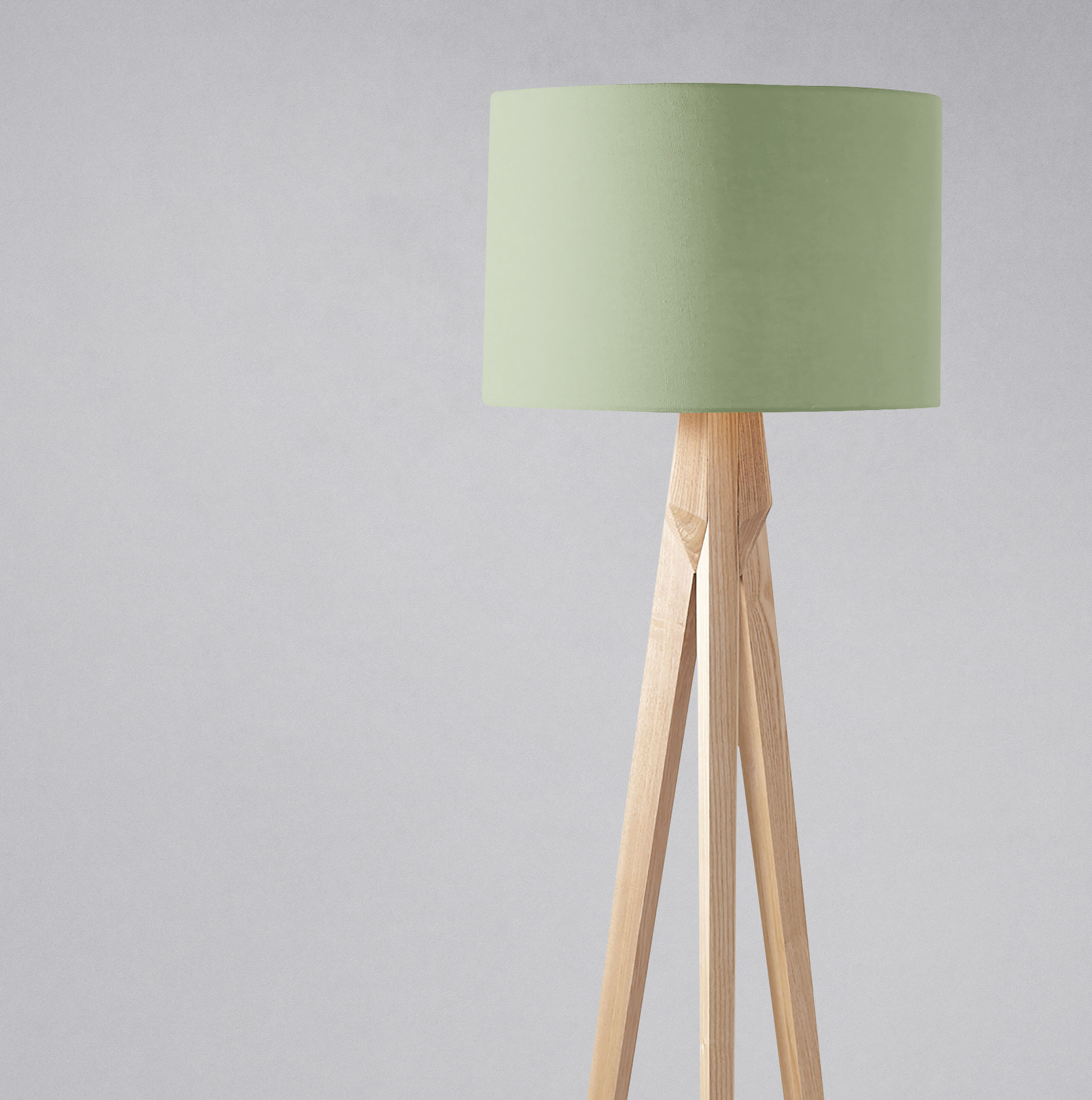 Sage Green Lampshade for Table Lamp or Ceiling Light