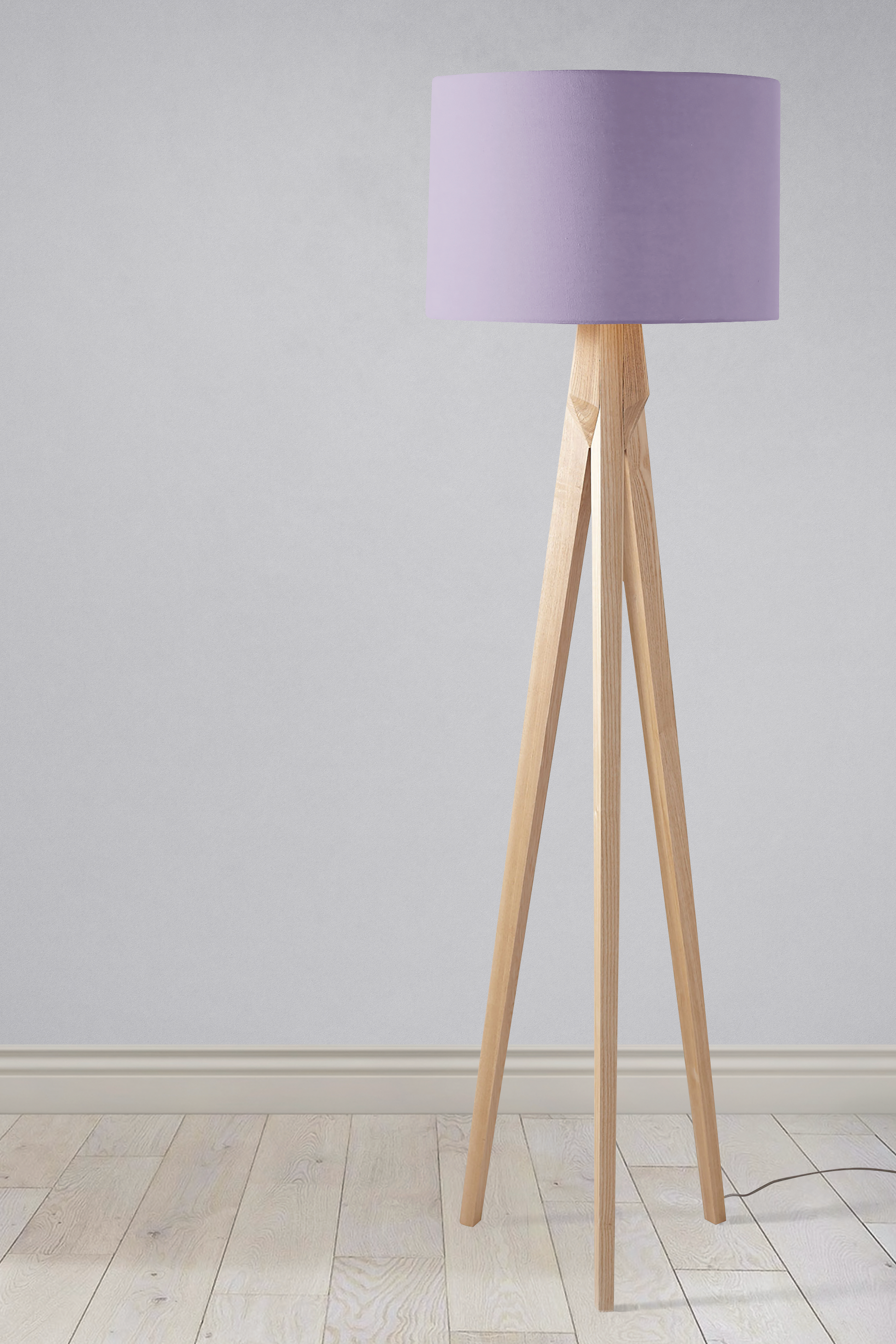 Plain Lavender Lampshade for Table Lamp or Ceiling Light